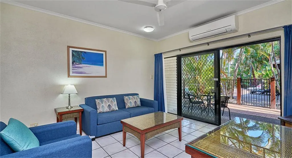 Living room in Trinity Beach Club Holiday Apartments