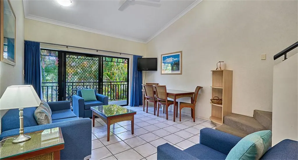 Living room in Trinity Beach Club Holiday Apartments