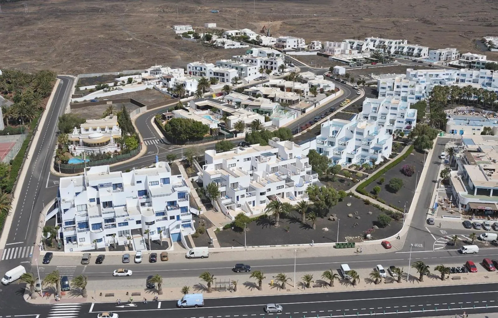 Bird's eye view in Apartamentos Club Pocillos