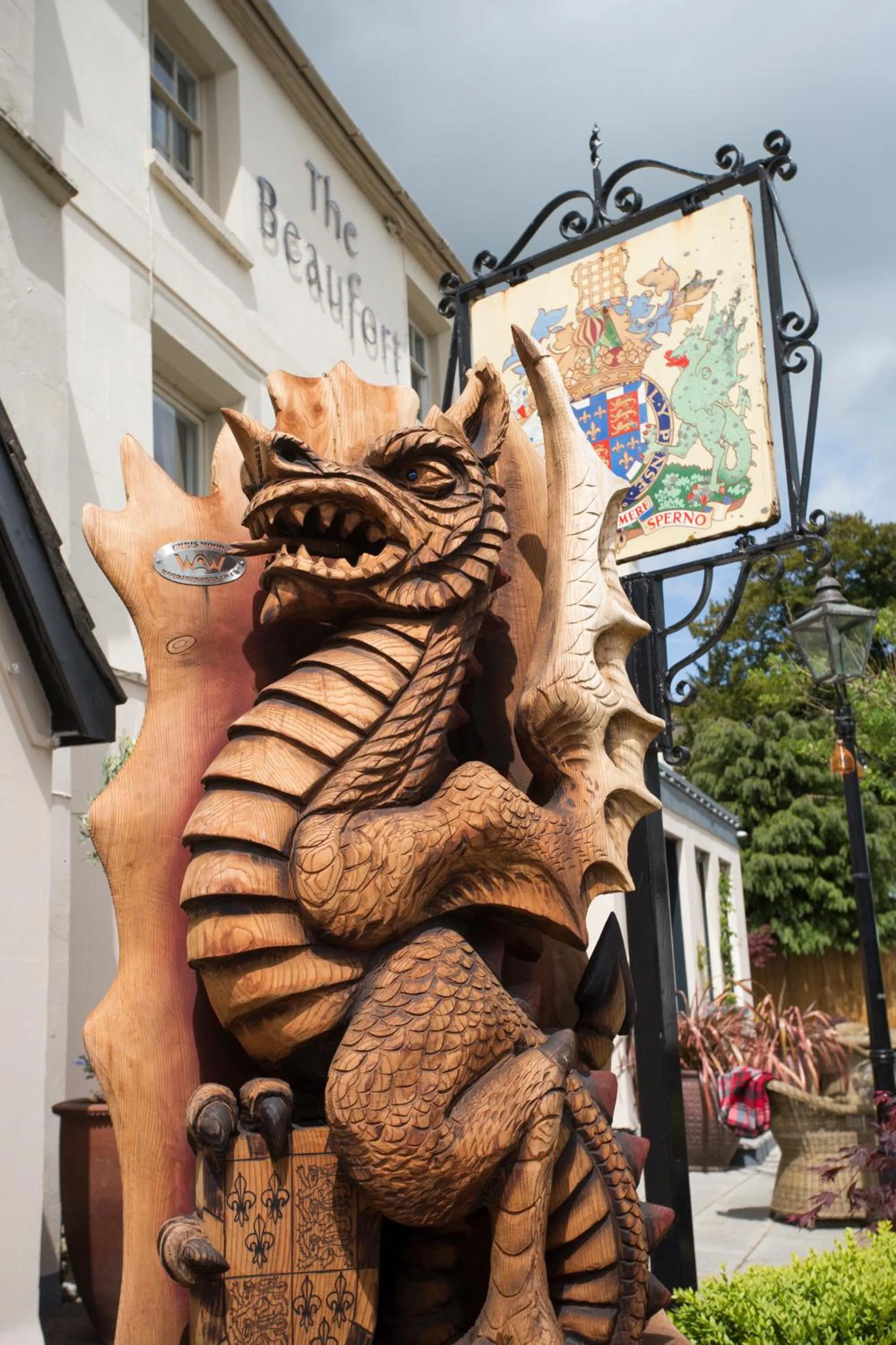Facade/entrance in The Beaufort, Raglan