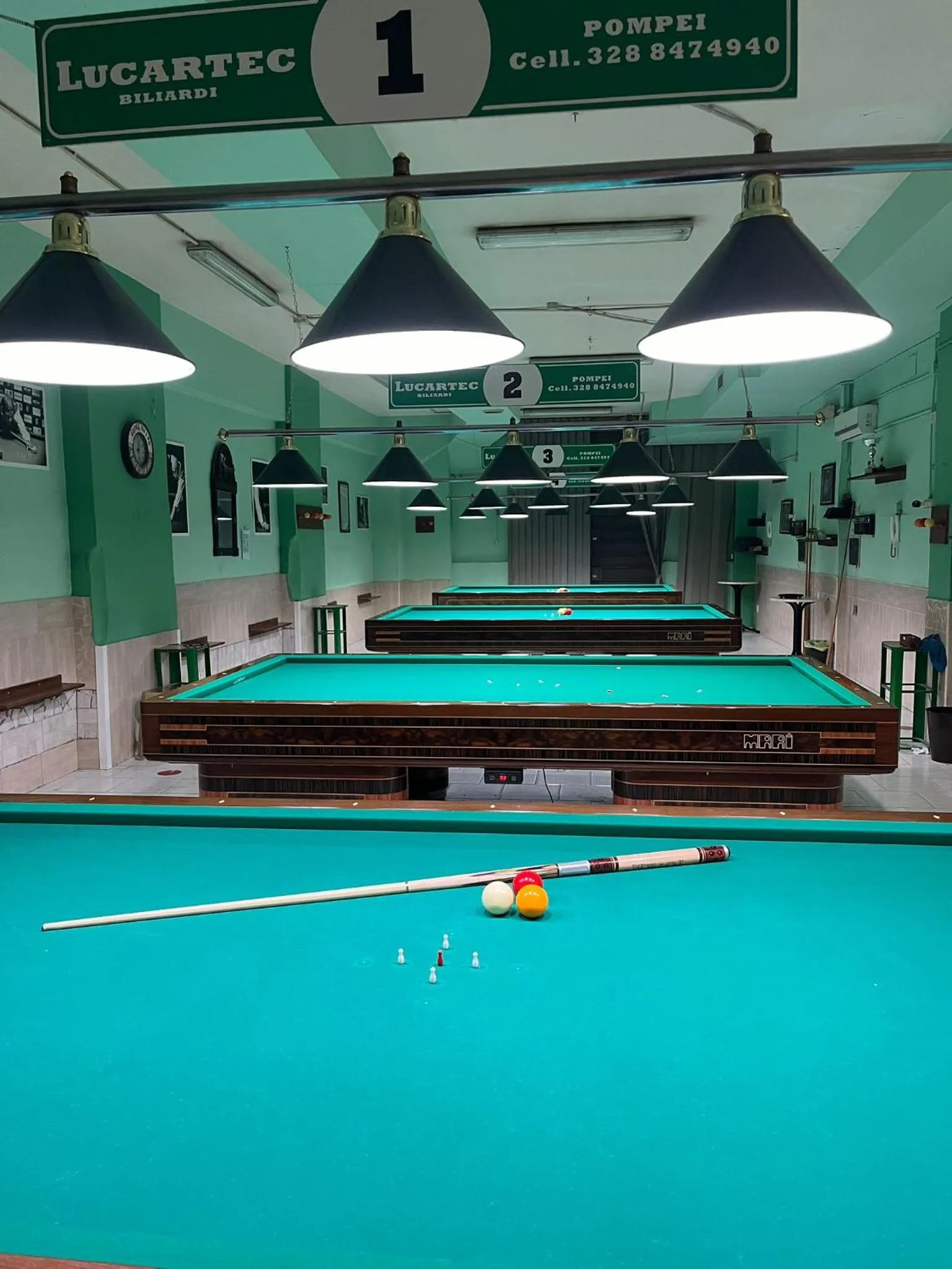 Billiard in Family Room