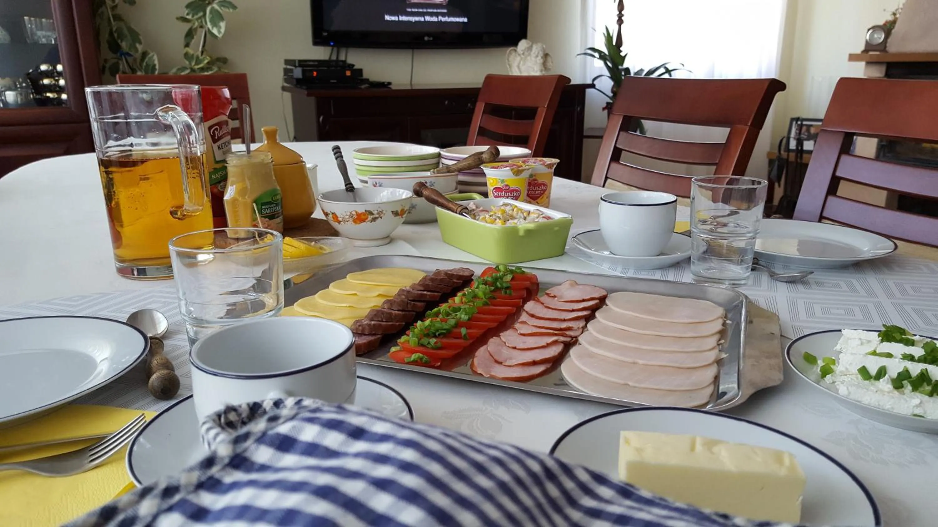 Dining area in Villa Karo