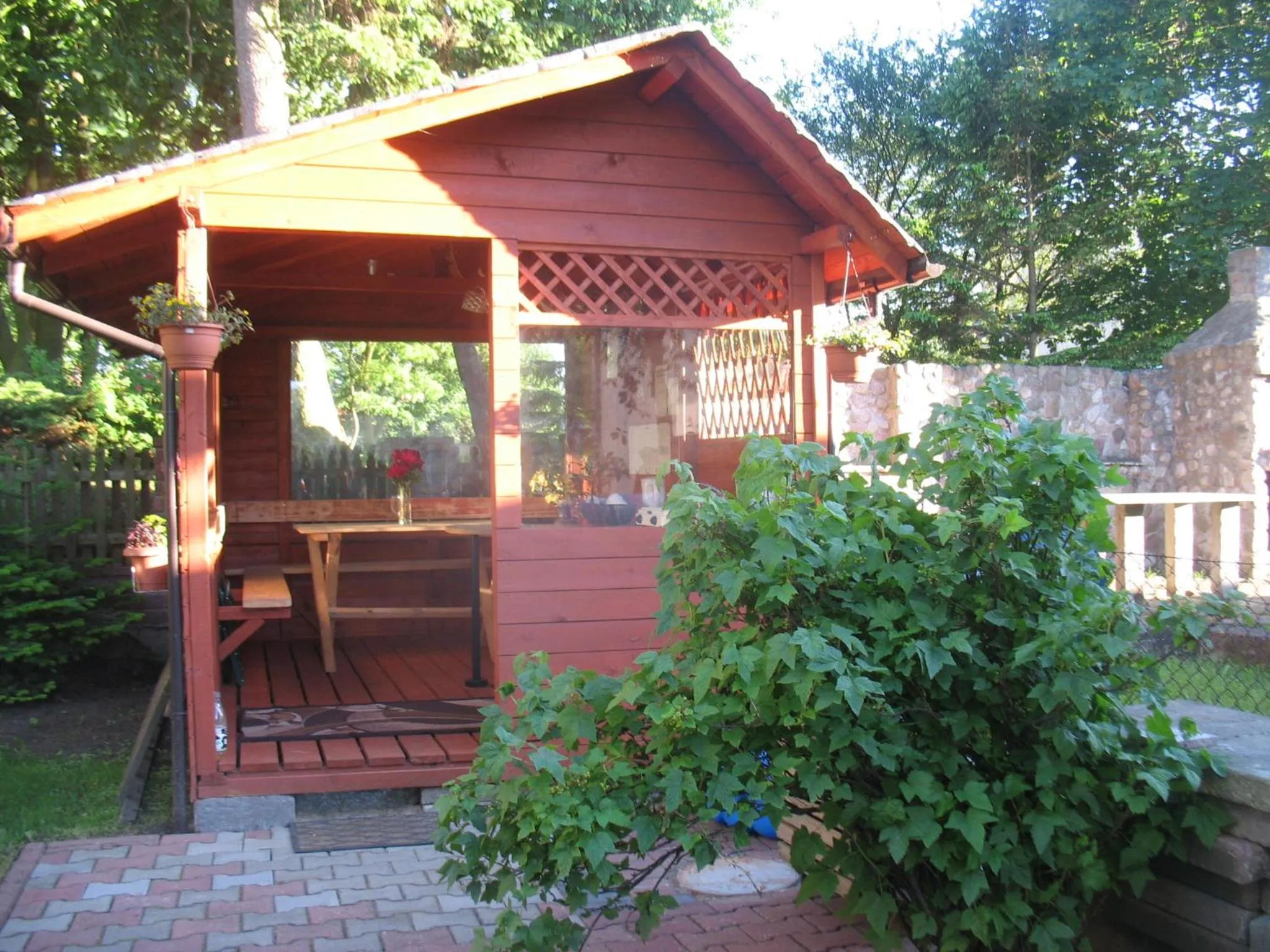 BBQ facilities in Villa Karo