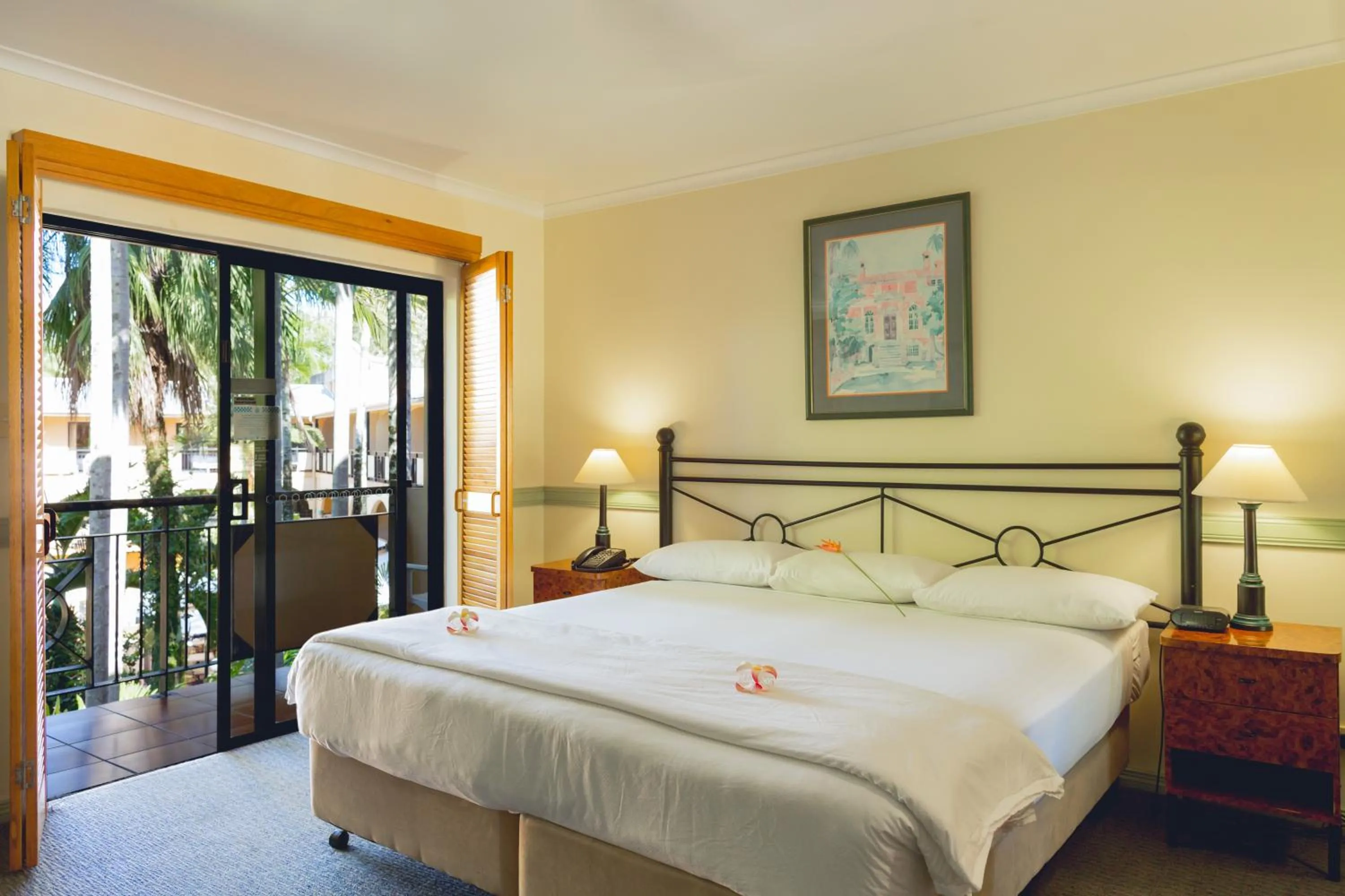 Bed in Palm Royale Cairns