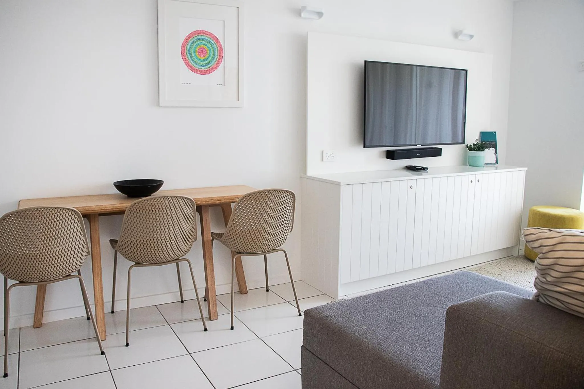 Living room in Netanya Noosa Beachfront Resort