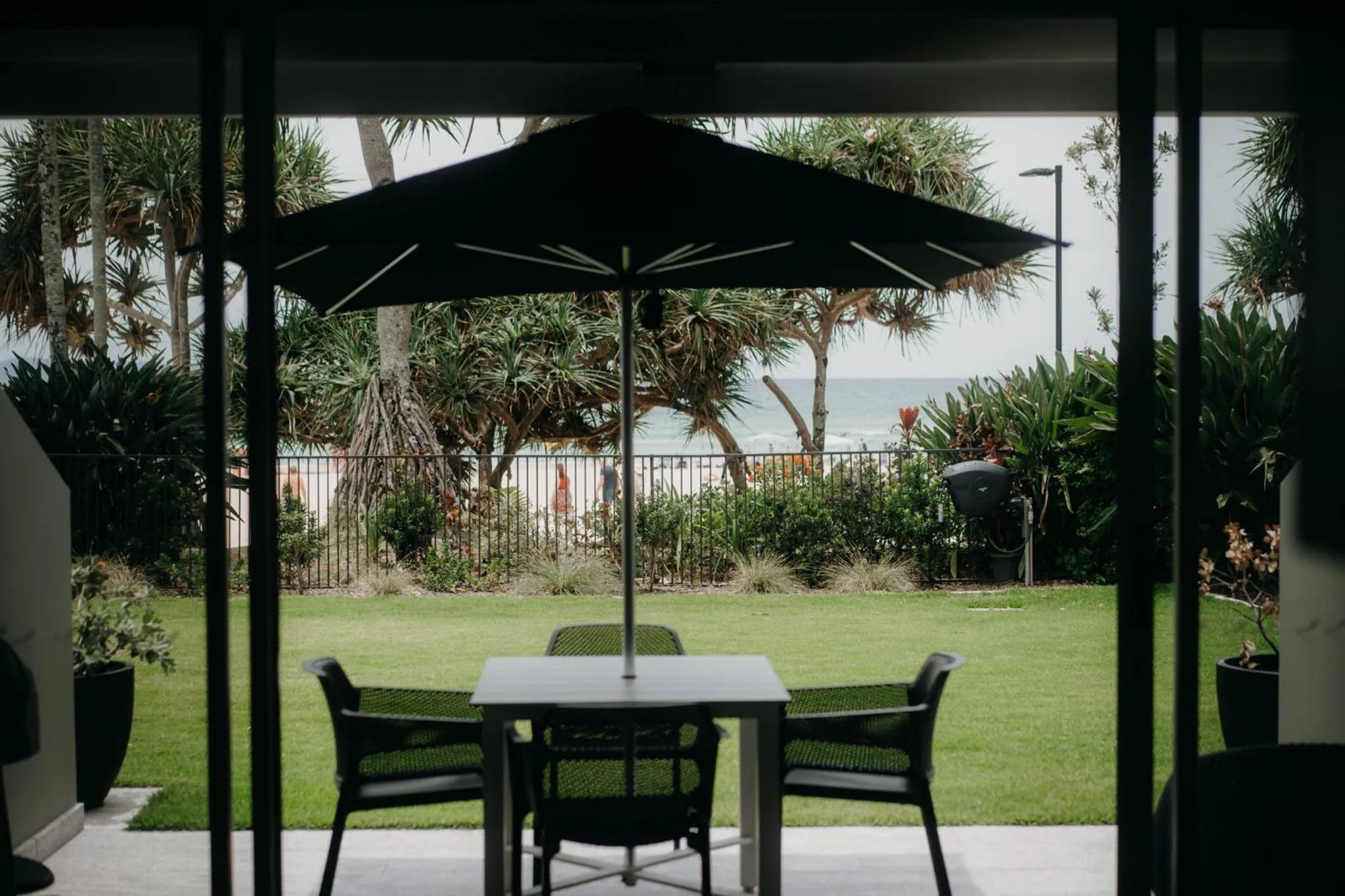 Patio in Netanya Noosa Beachfront Resort