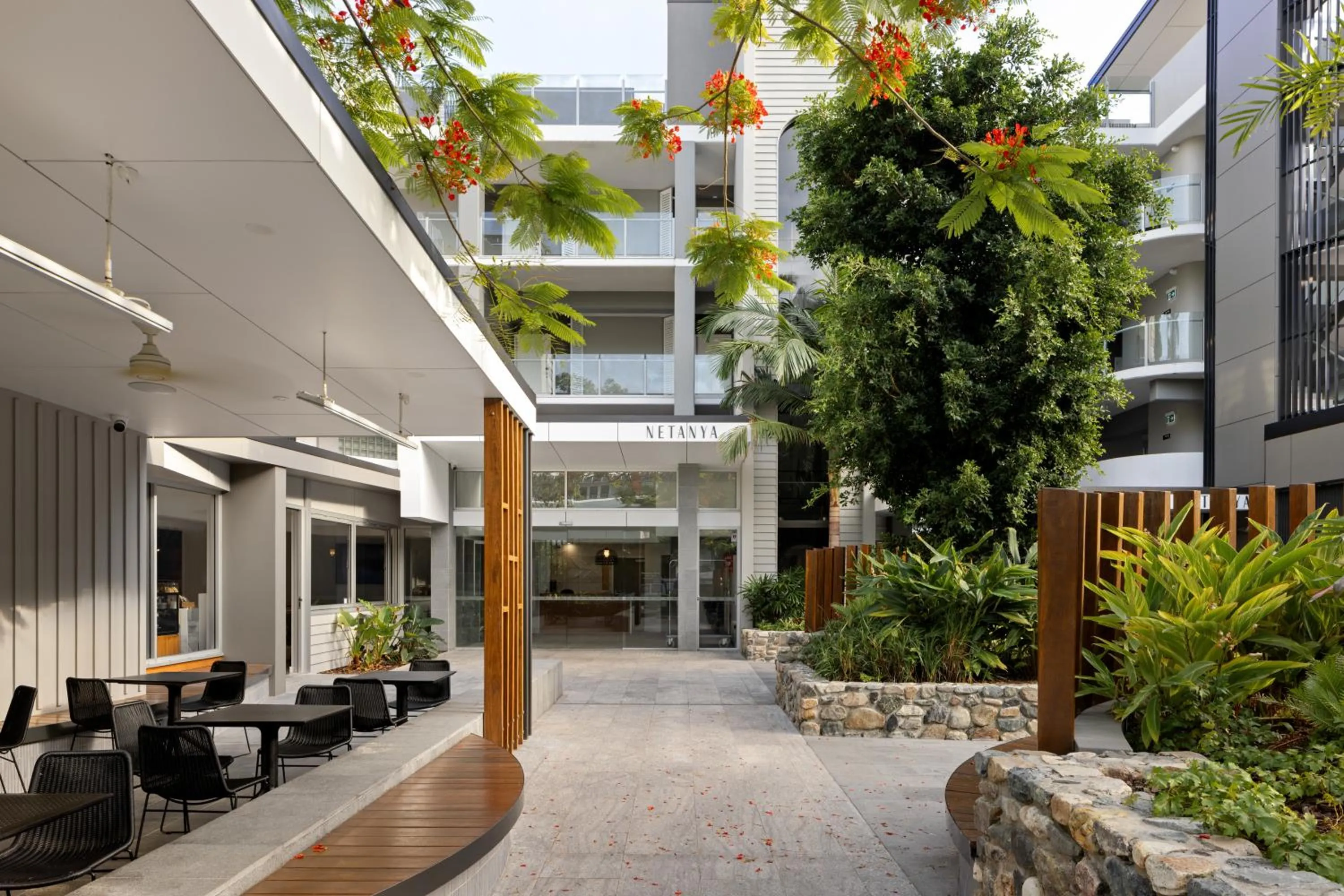 Garden in Netanya Noosa Beachfront Resort