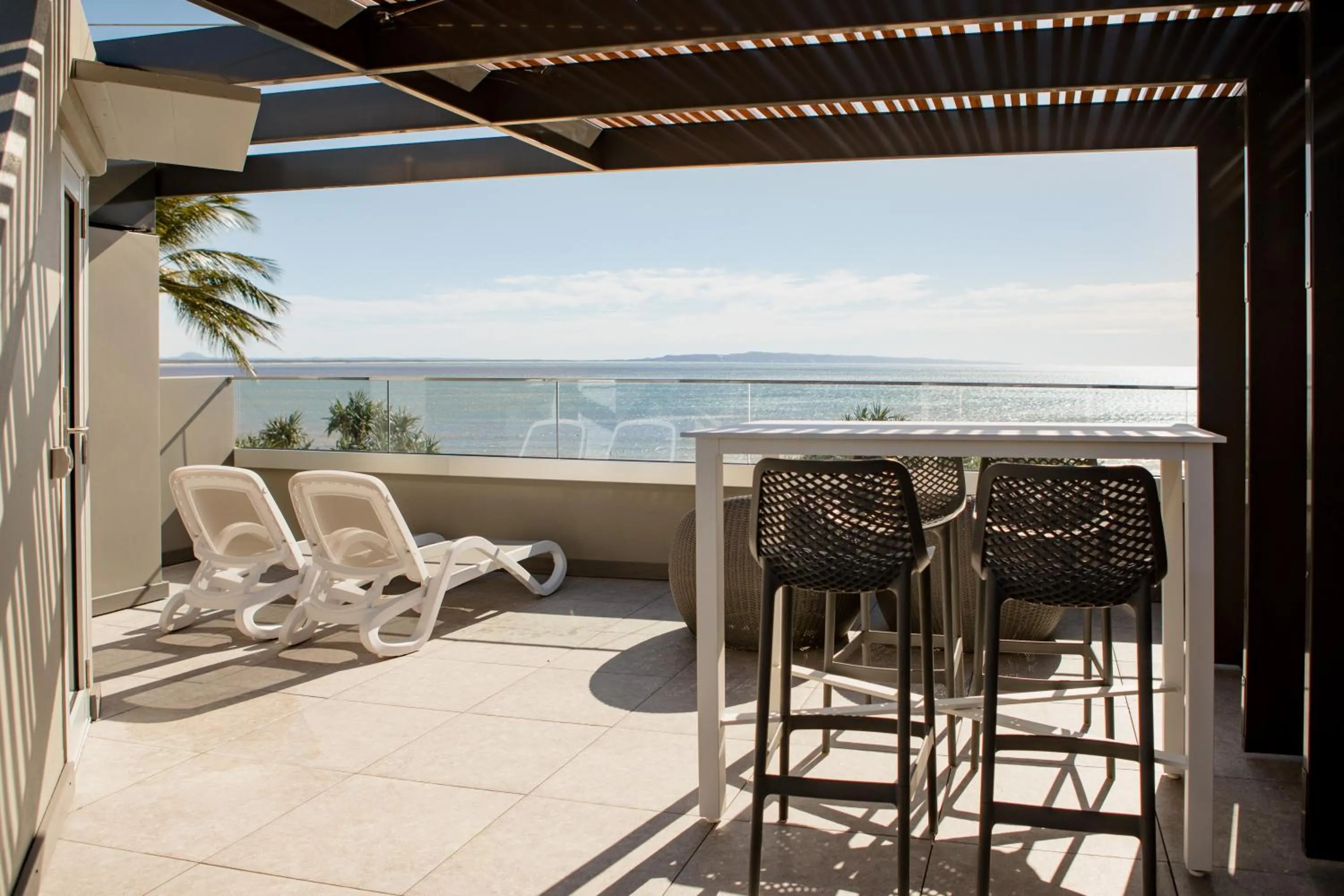 Patio in Netanya Noosa Beachfront Resort