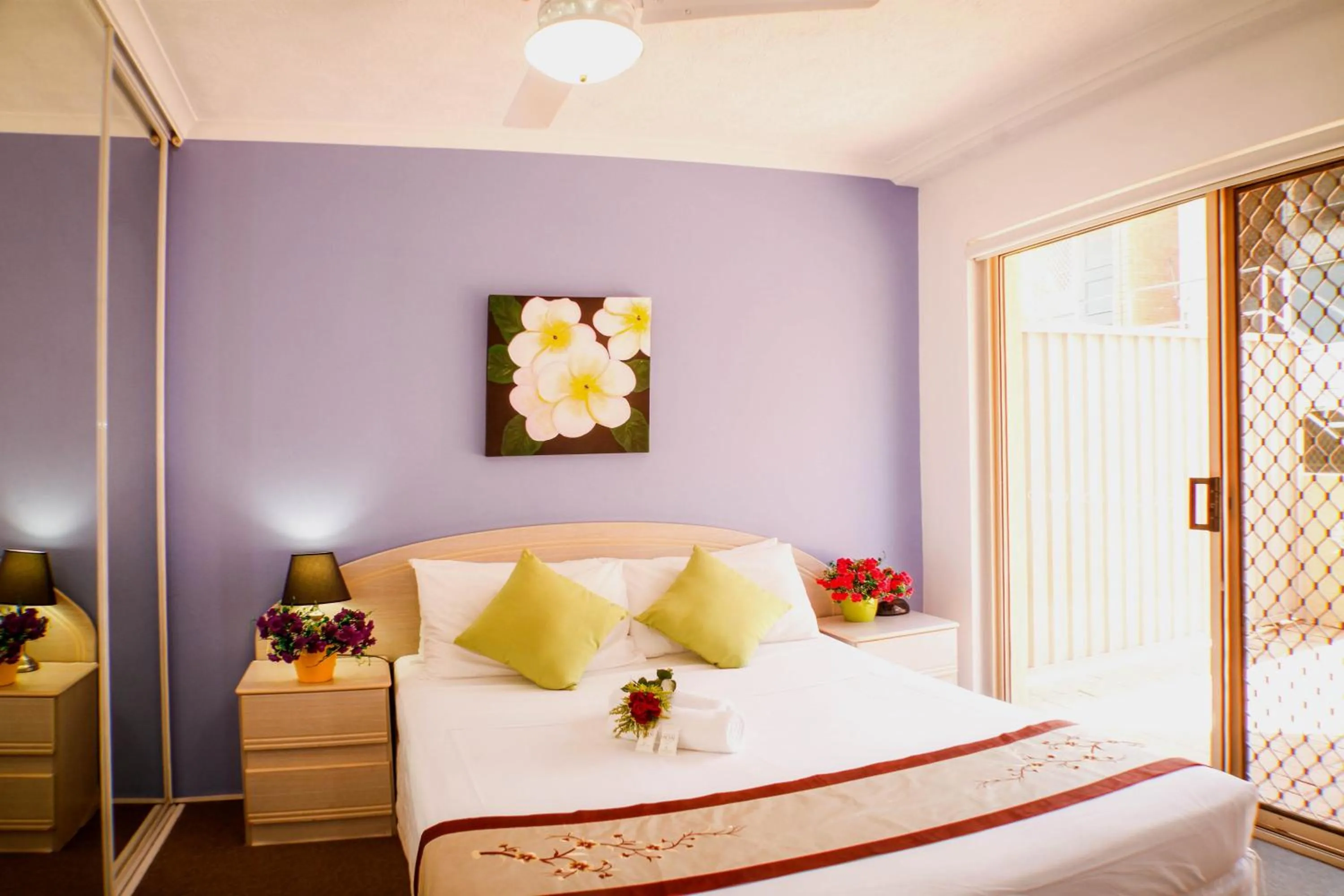 Bed in Surfers Riverside