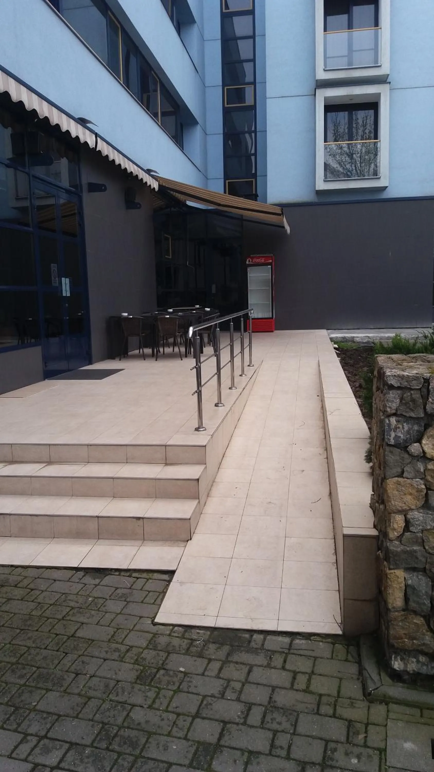 On site in Reghina Blue Hotel