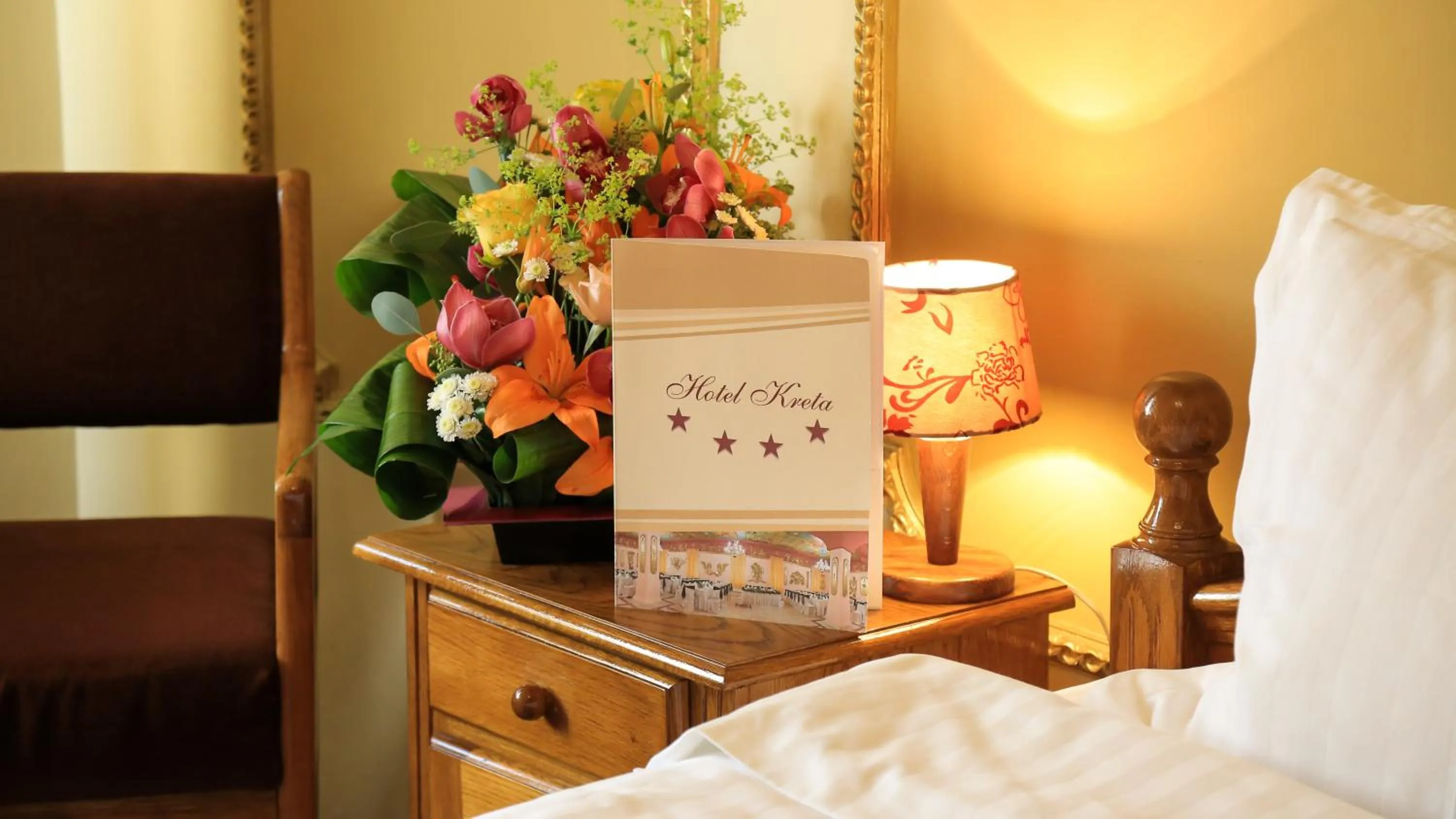 Decorative detail, Bed in Hotel Kreta