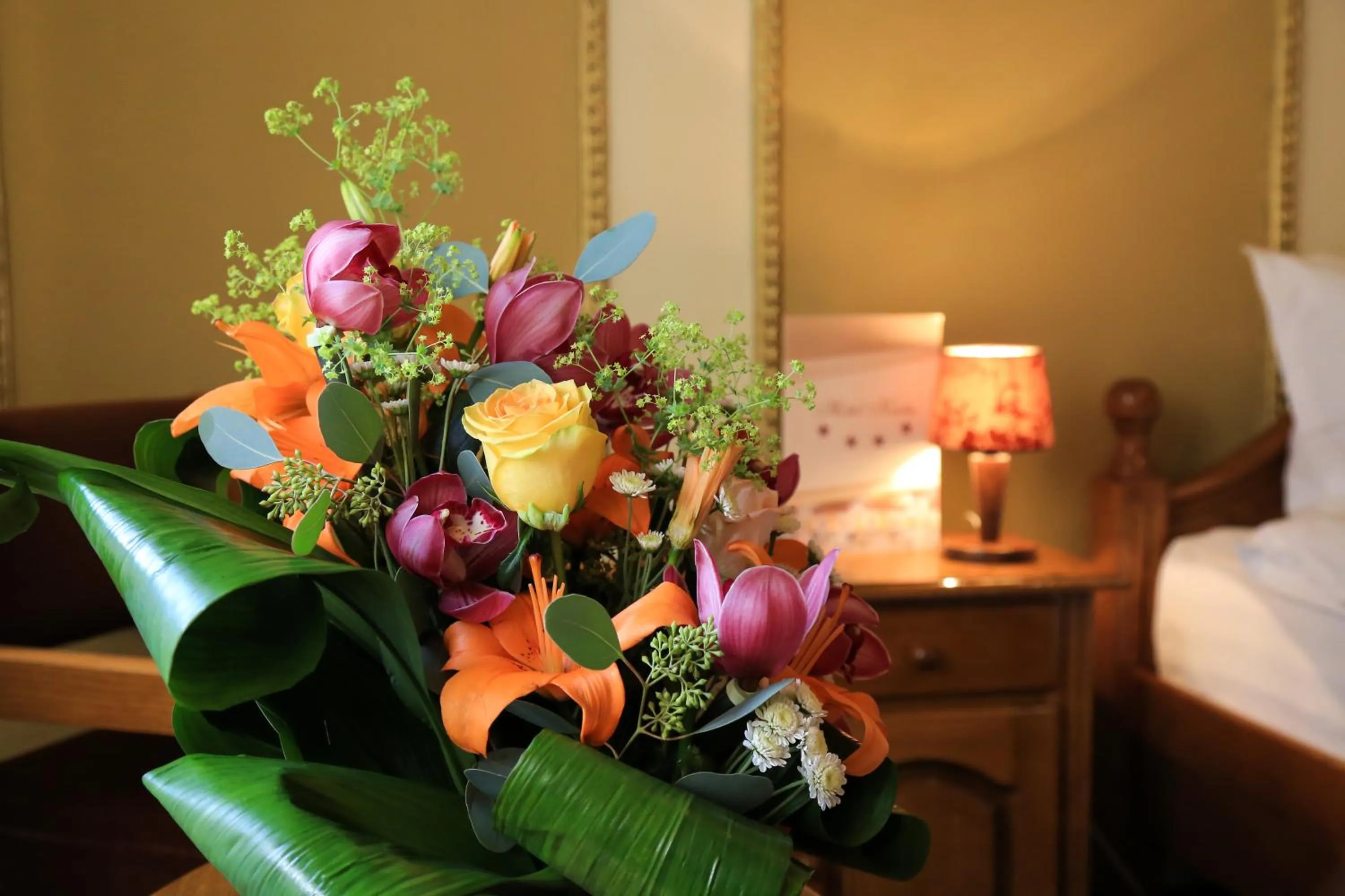 Decorative detail, Bed in Hotel Kreta