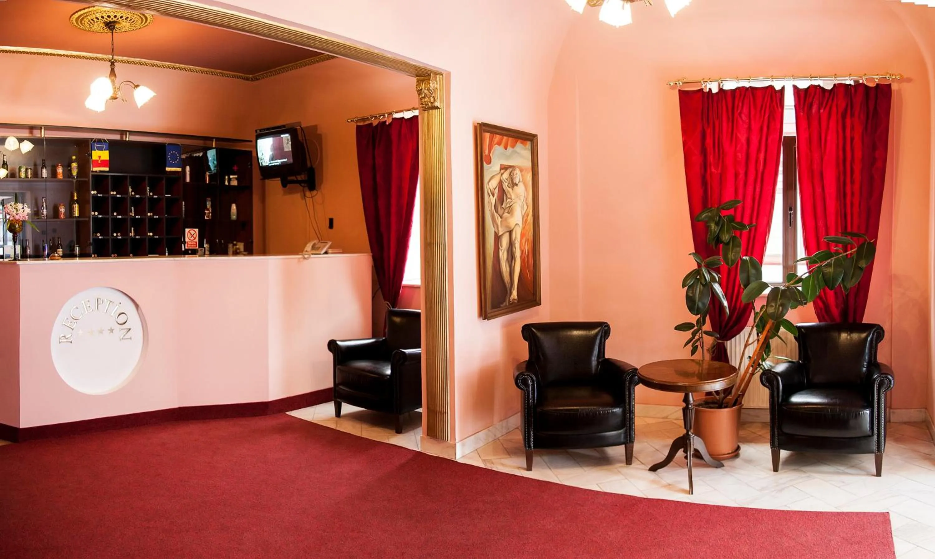 Lobby or reception in Hotel Kreta