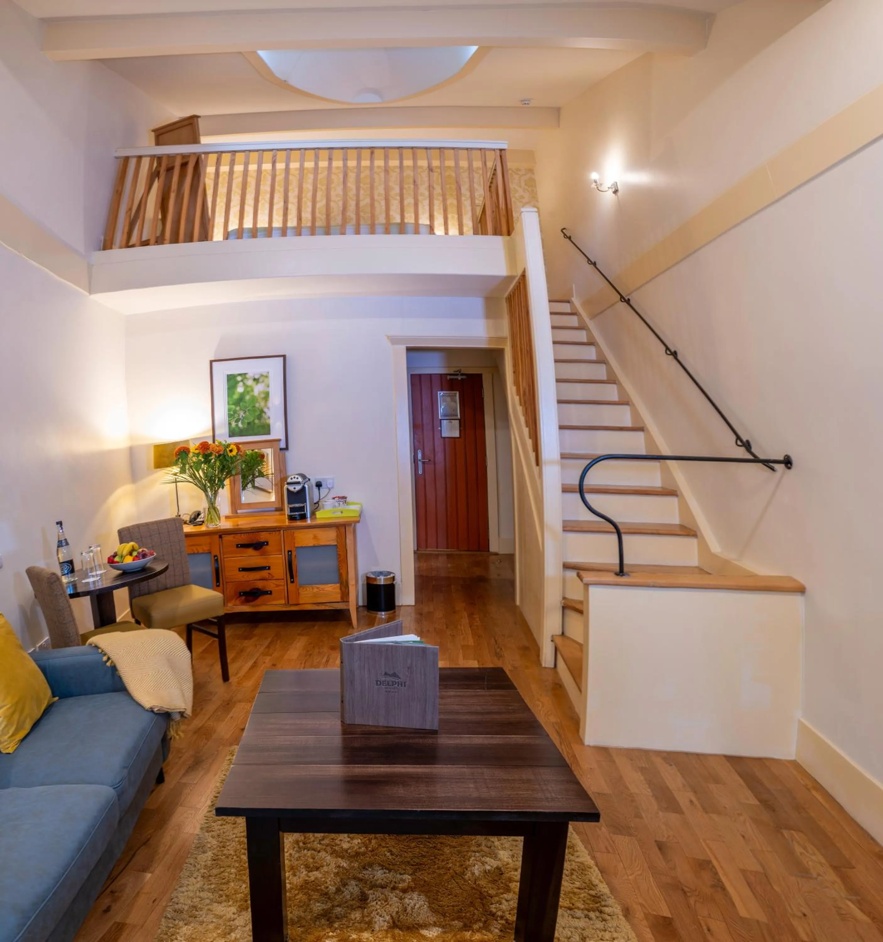 Seating area in Delphi Resort Hotel & Spa