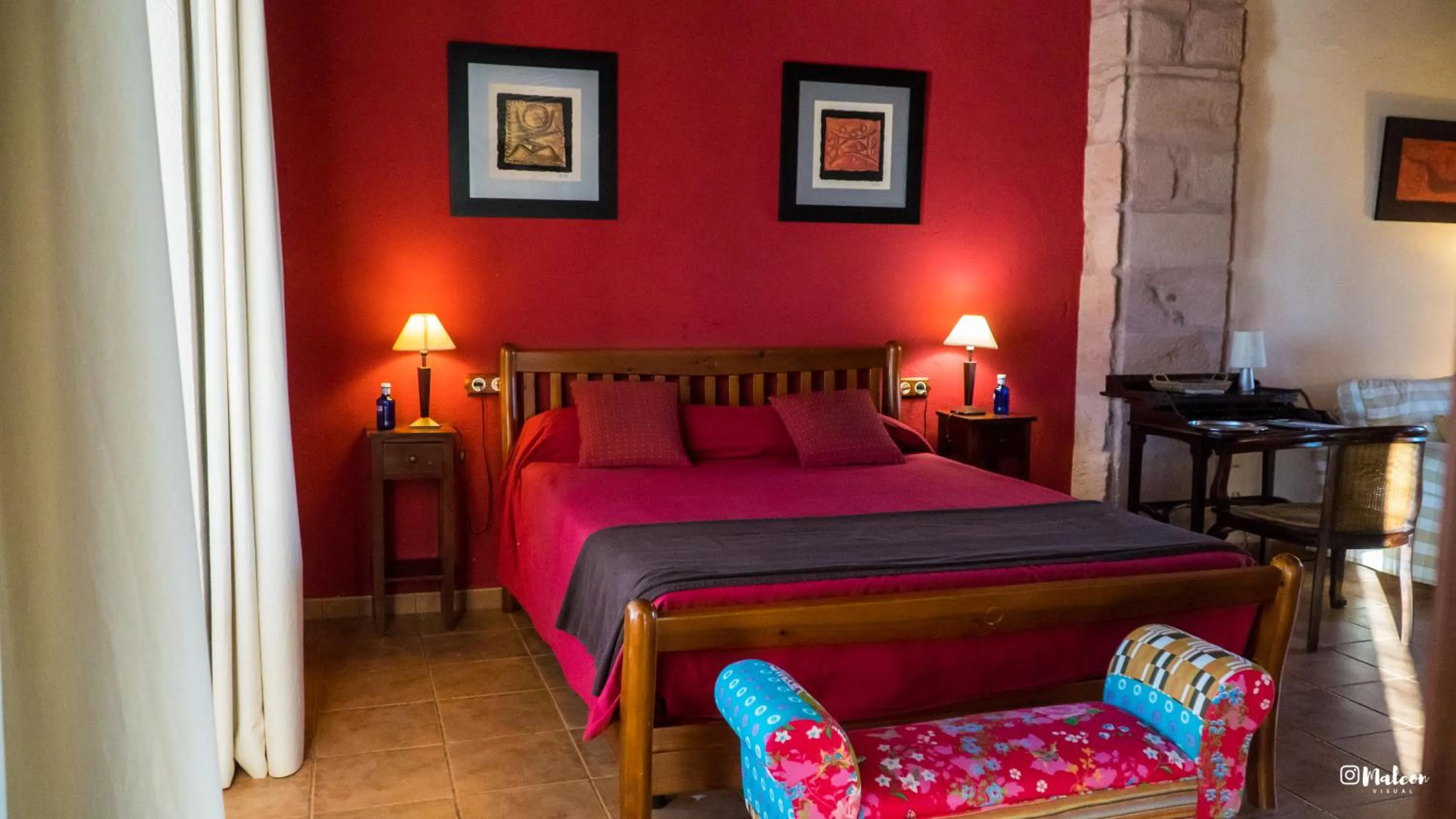 Bedroom, Bed in Molino La Nava