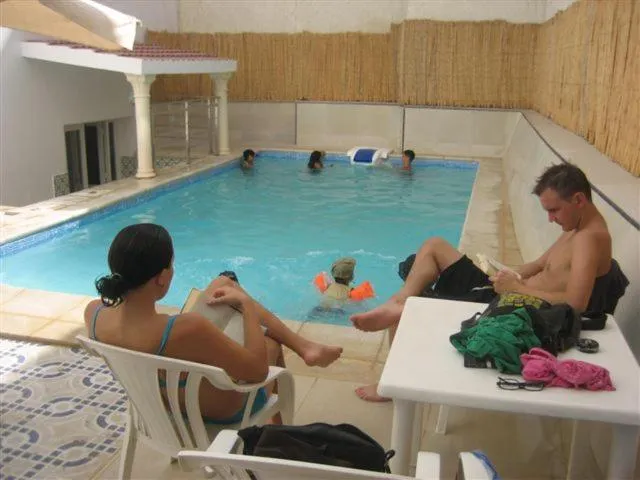Pool view in Hotel Mezri