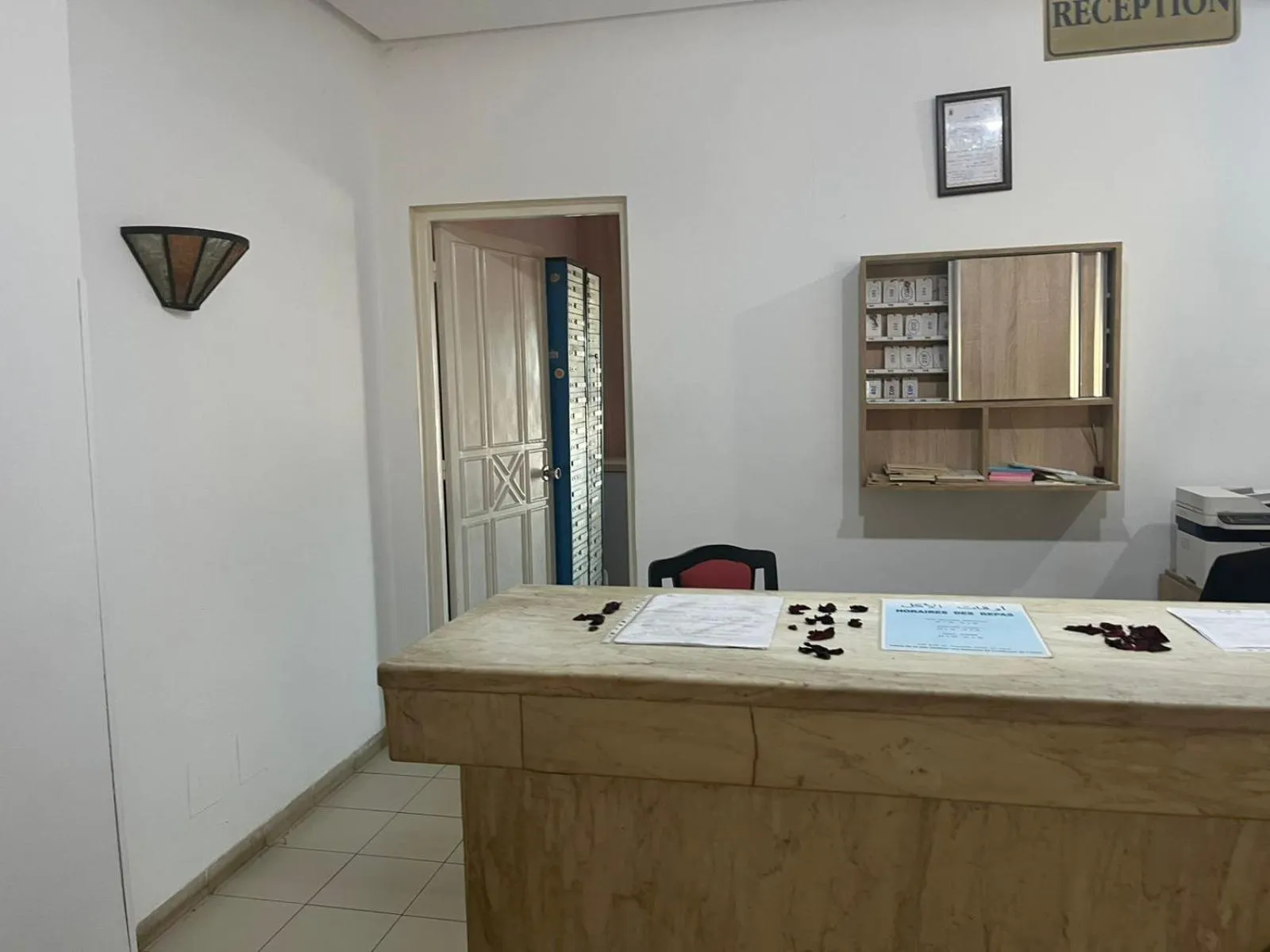 Lobby or reception in Hotel Mezri