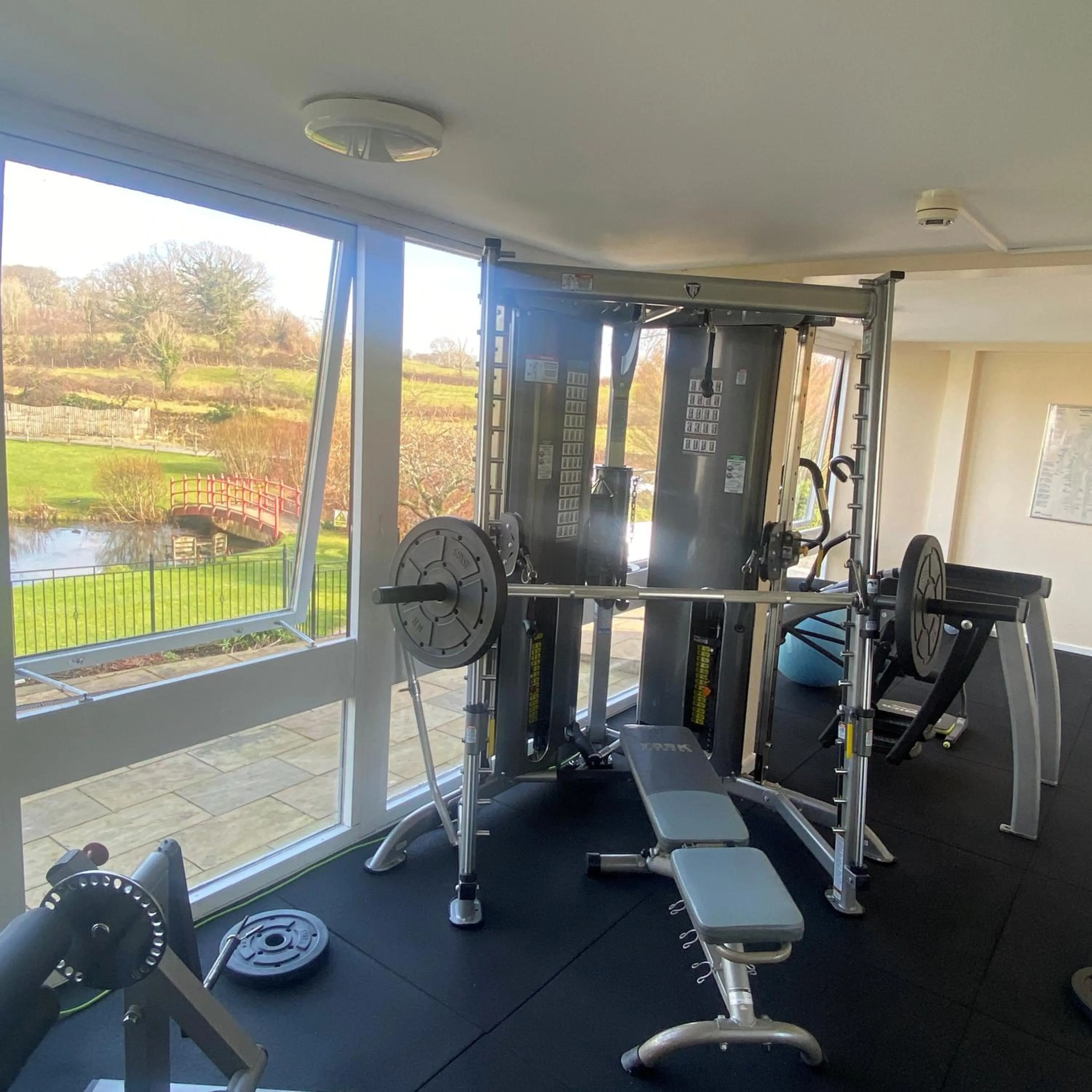 Fitness centre/facilities in Damson Dene Hotel