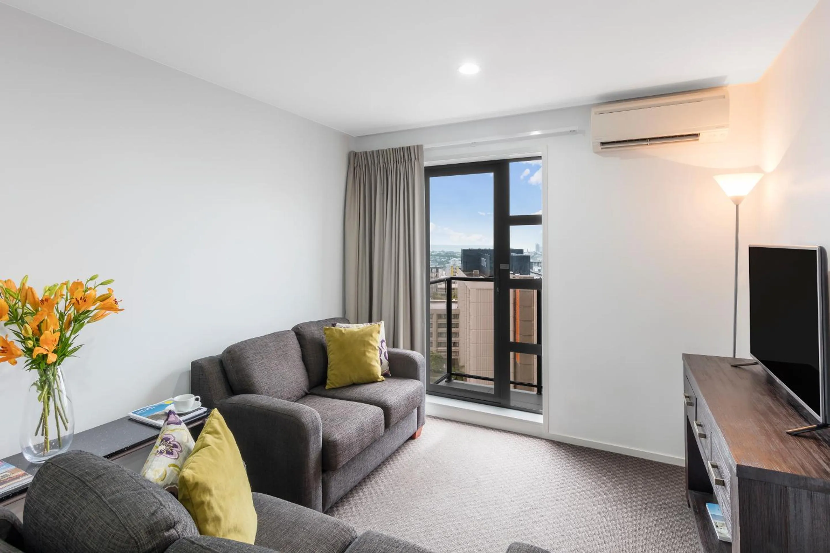 Living room in Nesuto St Martins Apartment Hotel