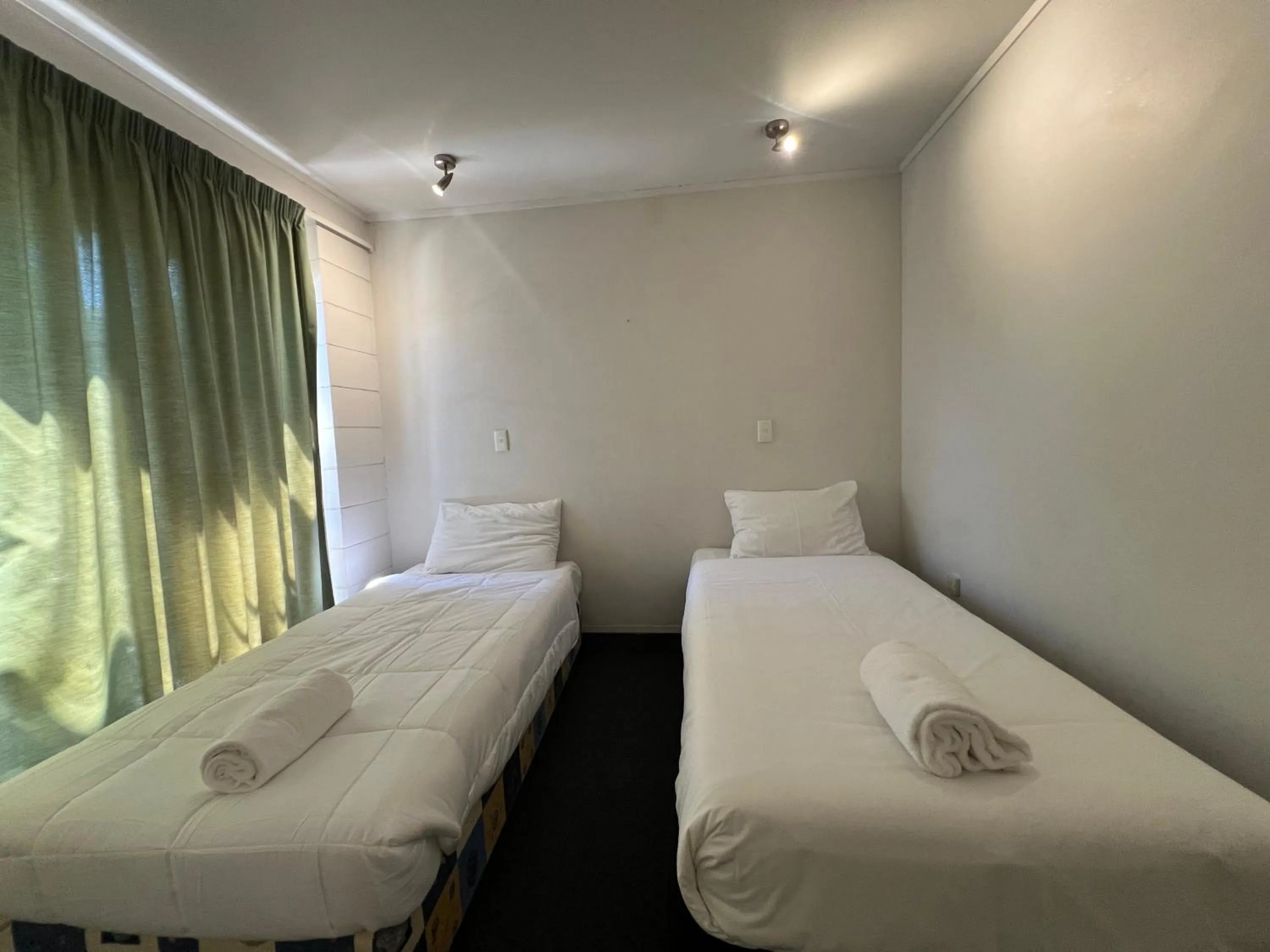 Bed in Karaka Tree Motel