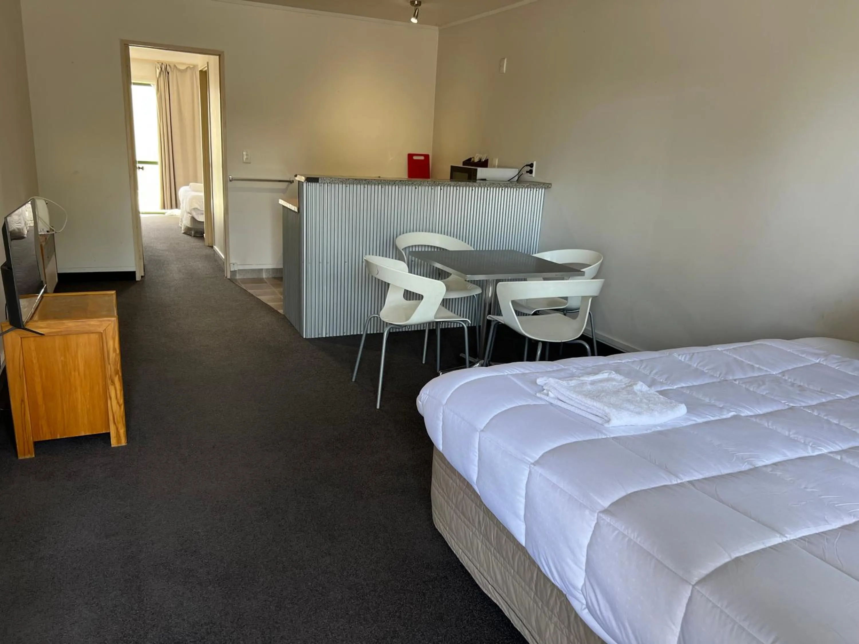 Bed in Karaka Tree Motel