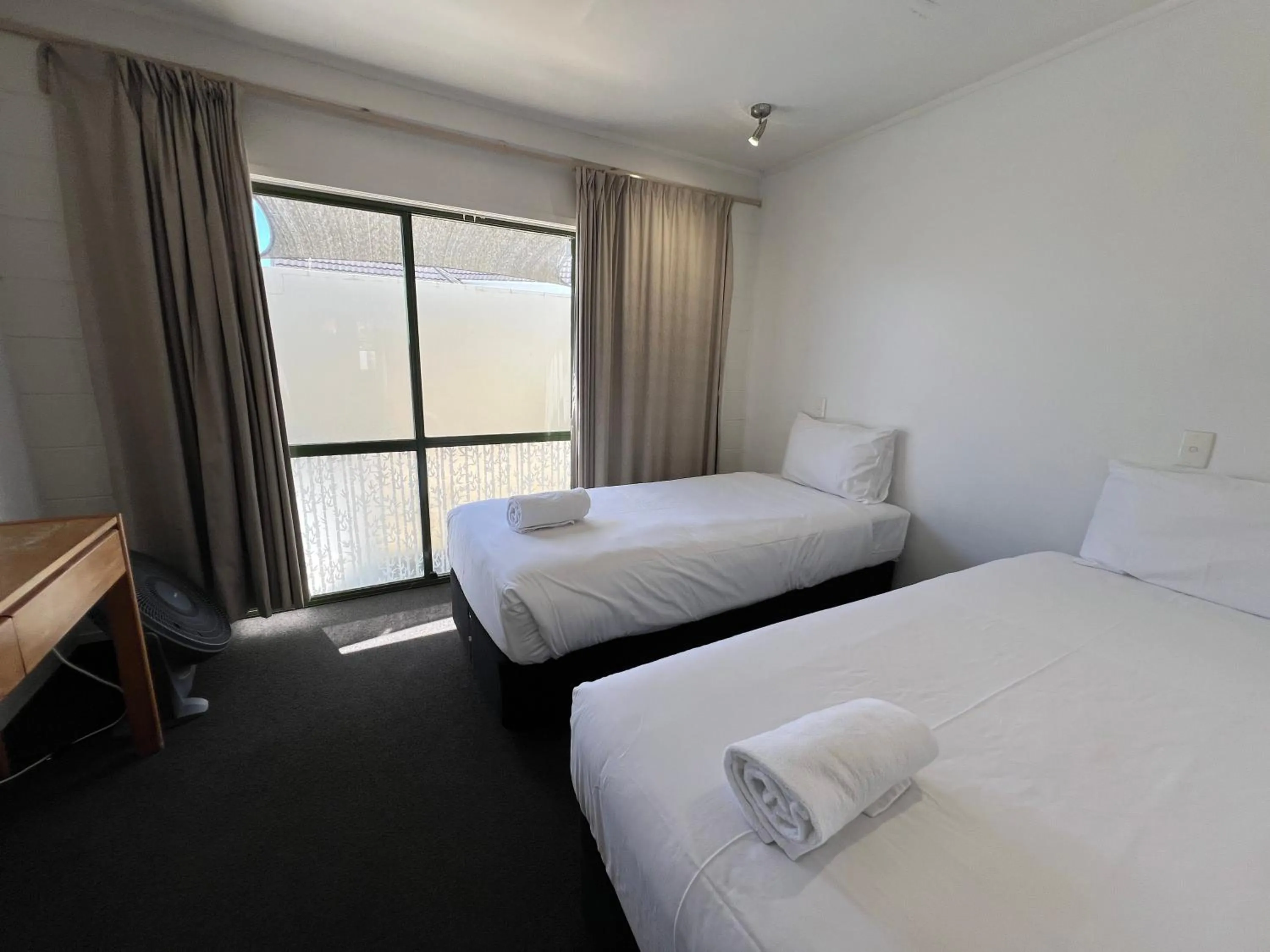 Bed in Karaka Tree Motel