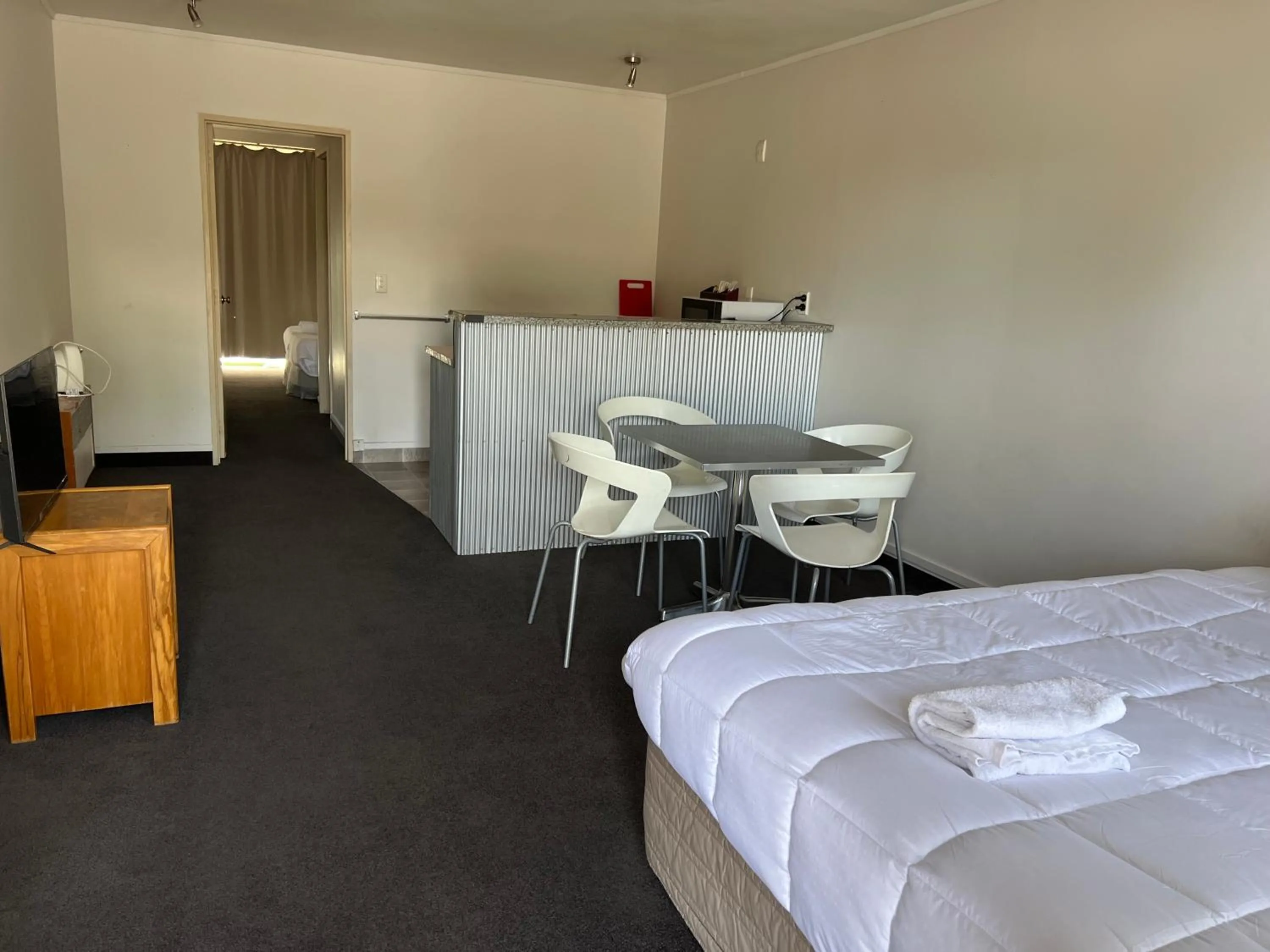 Bed in Karaka Tree Motel