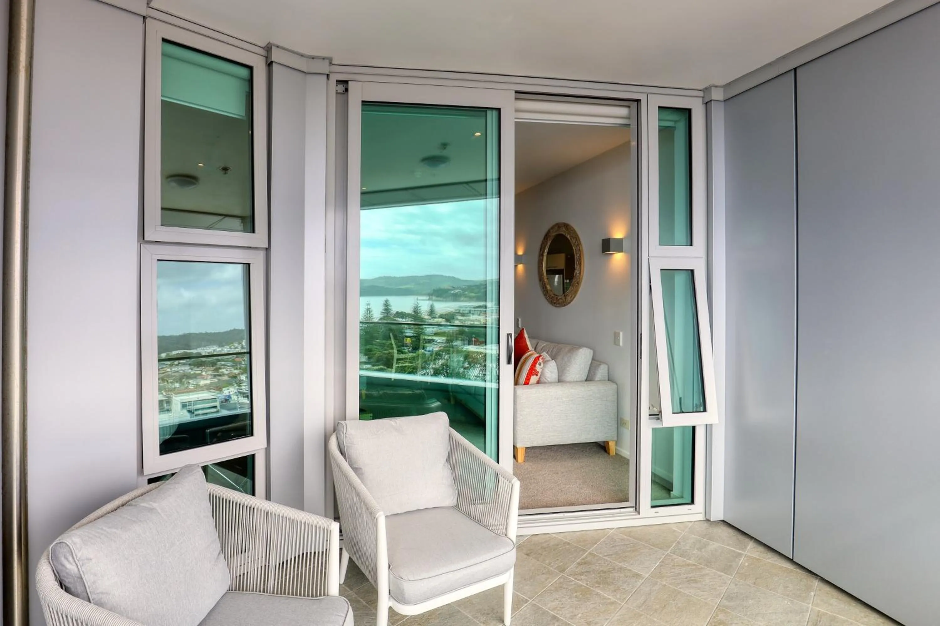 Balcony/Terrace in Marsden Suites Nautilus Orewa