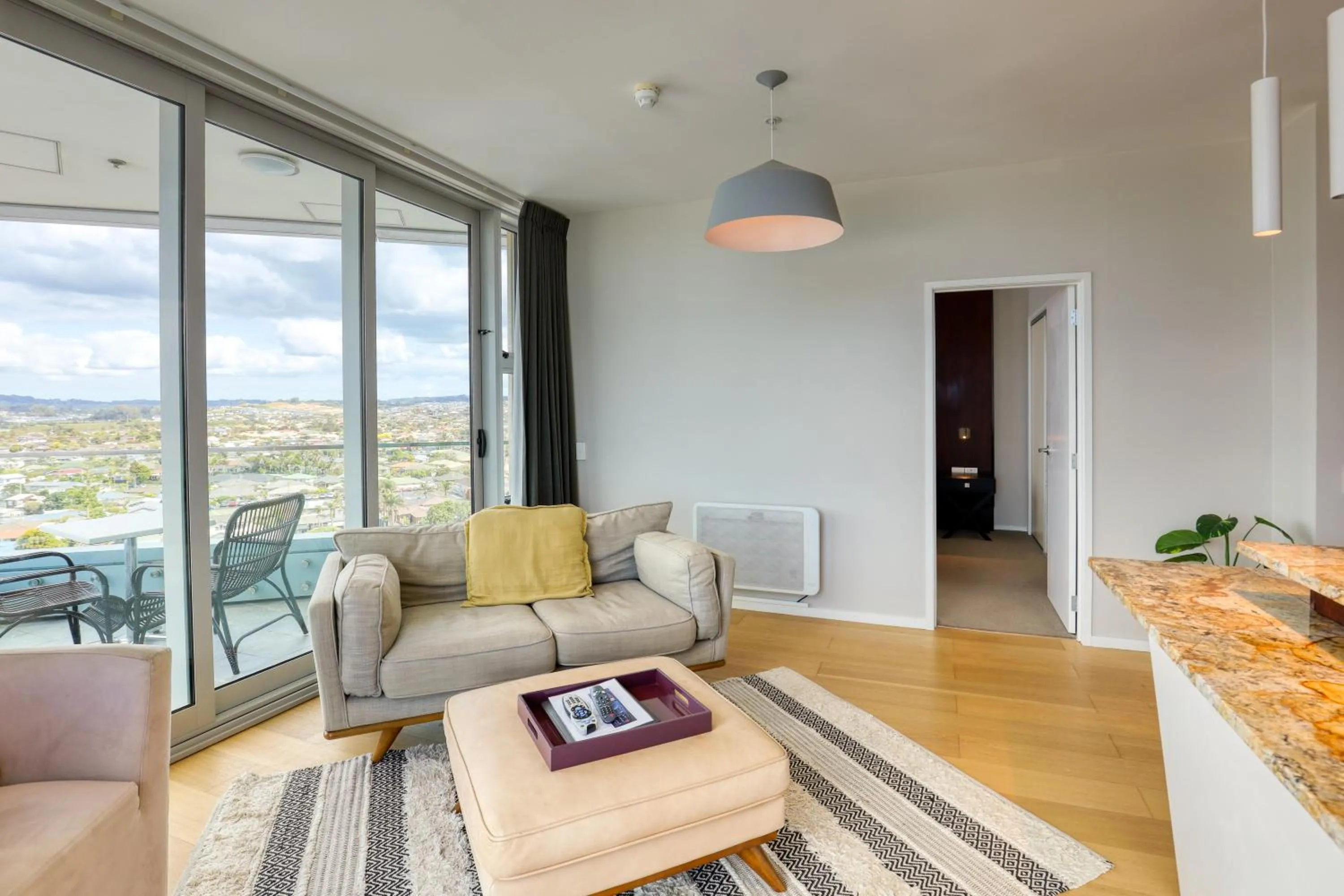 Living room in Marsden Suites Nautilus Orewa