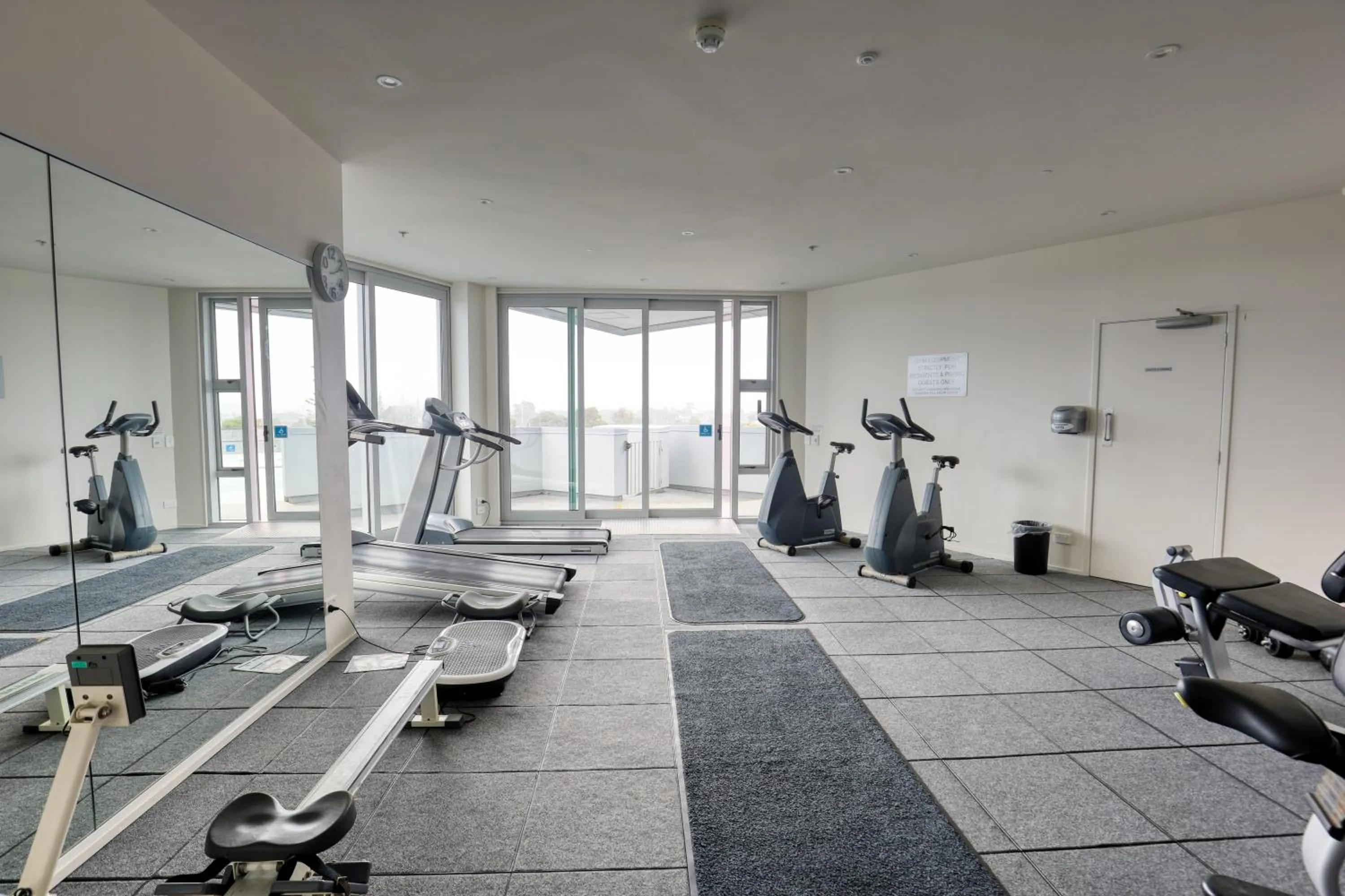 Fitness centre/facilities in Marsden Suites Nautilus Orewa