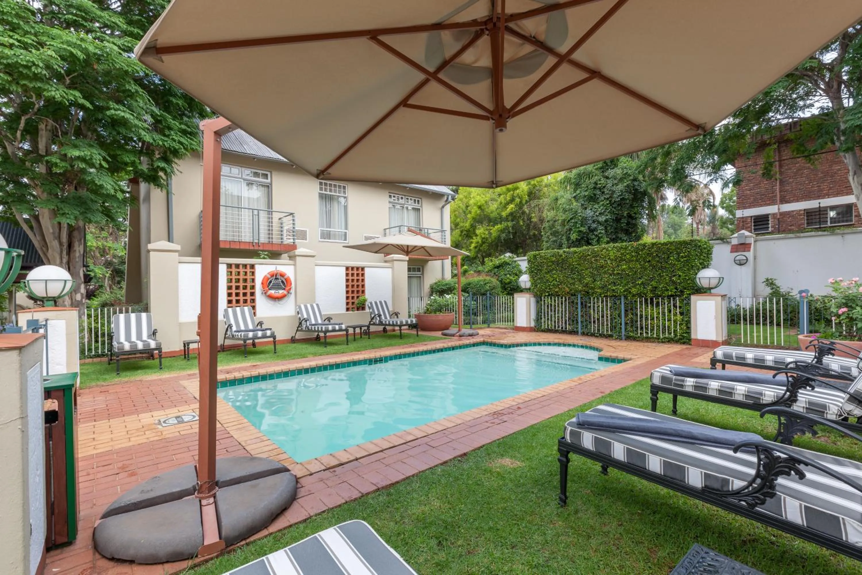 Garden in Courtyard Hotel Arcadia