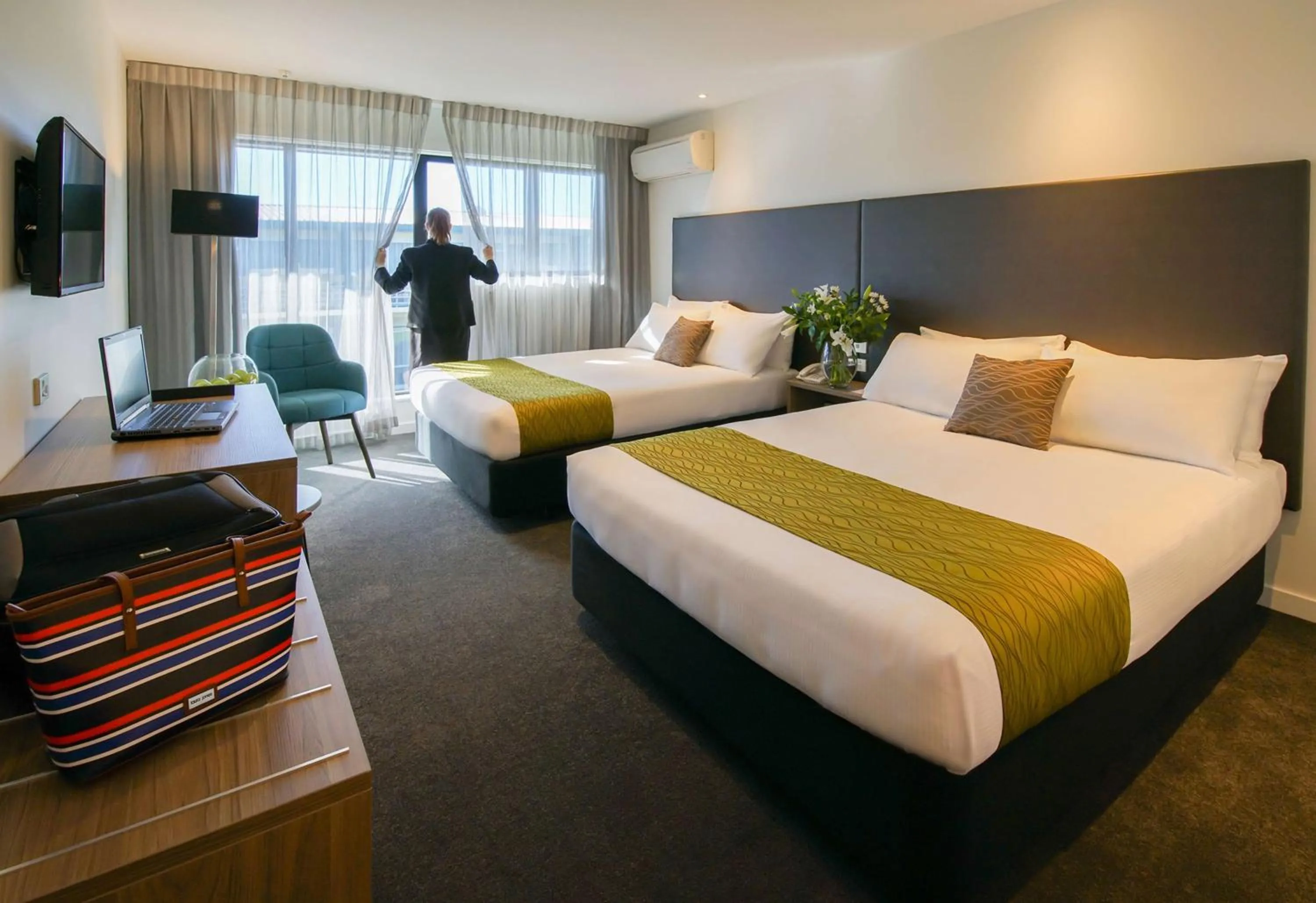 Bedroom, Bed in Sudima Hotel Christchurch Airport