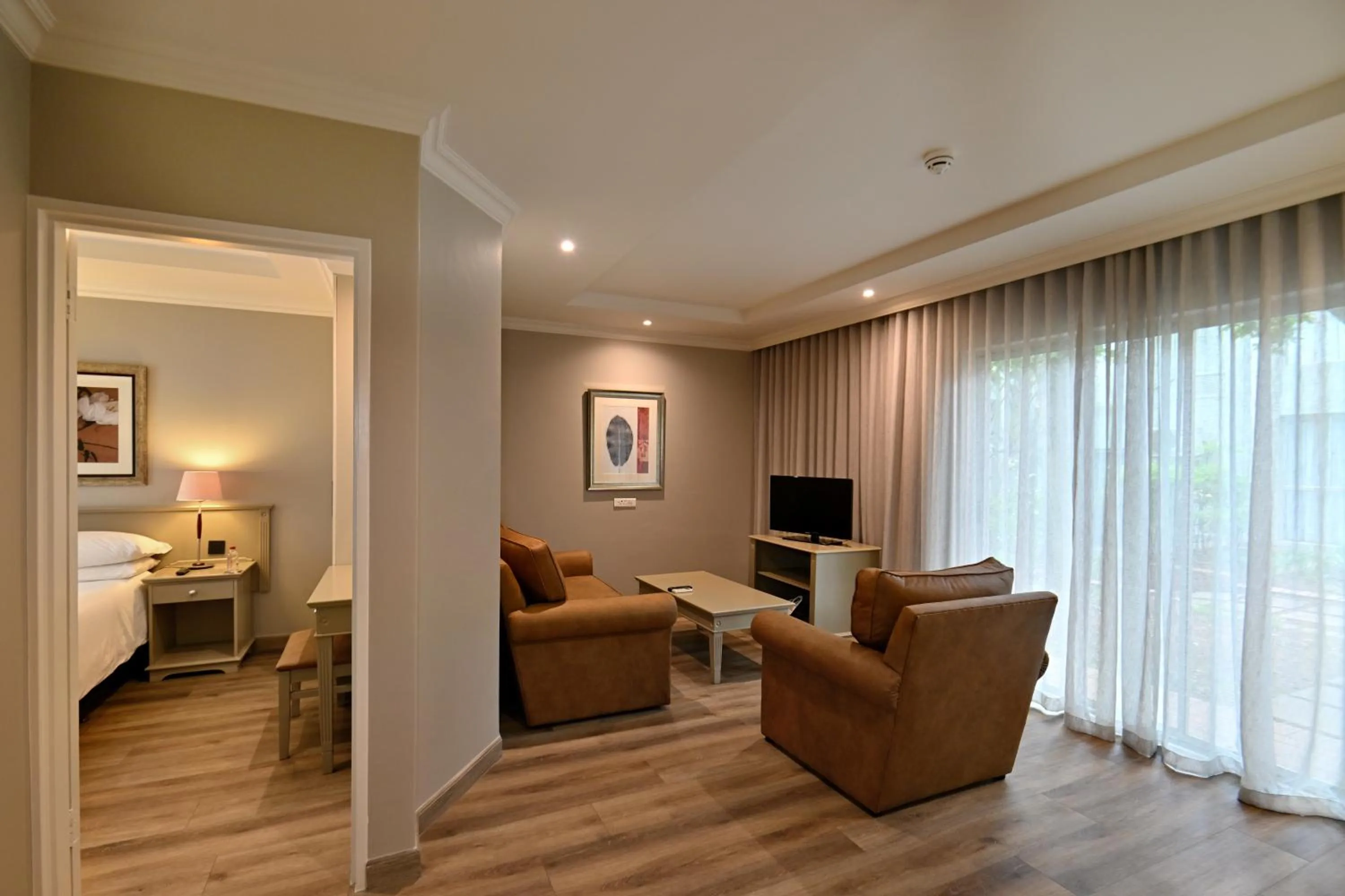 Bed in Courtyard Hotel Sandton