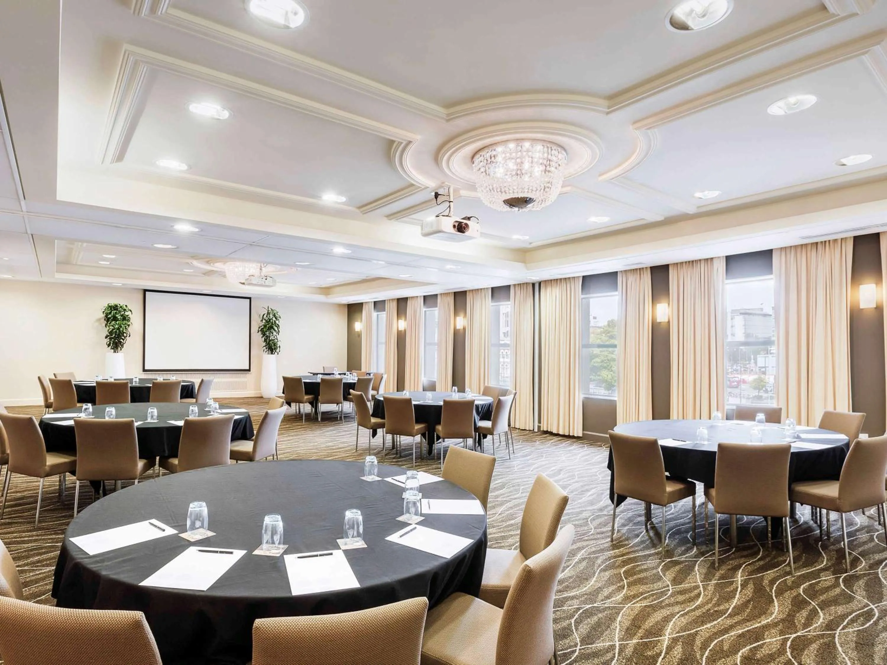 On site in Novotel Christchurch Cathedral Square