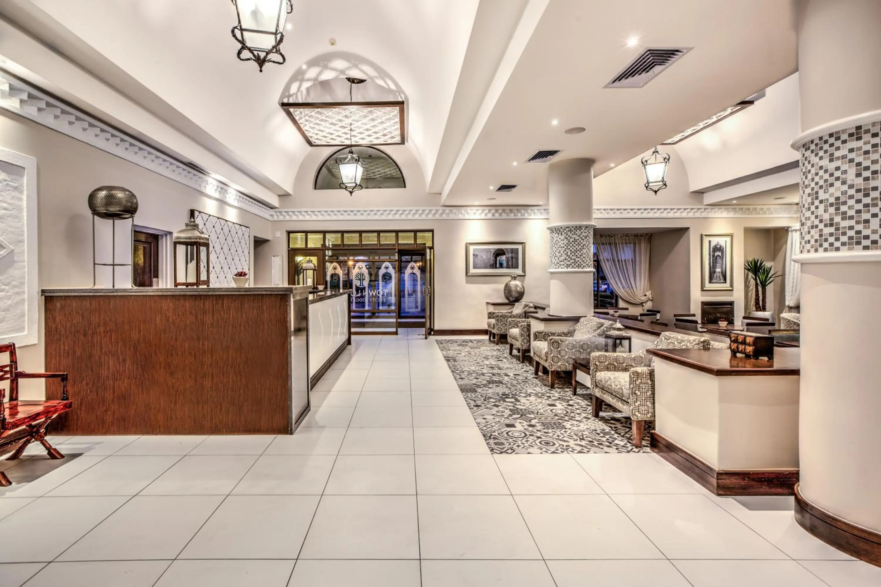 Lobby or reception in Town Lodge Polokwane