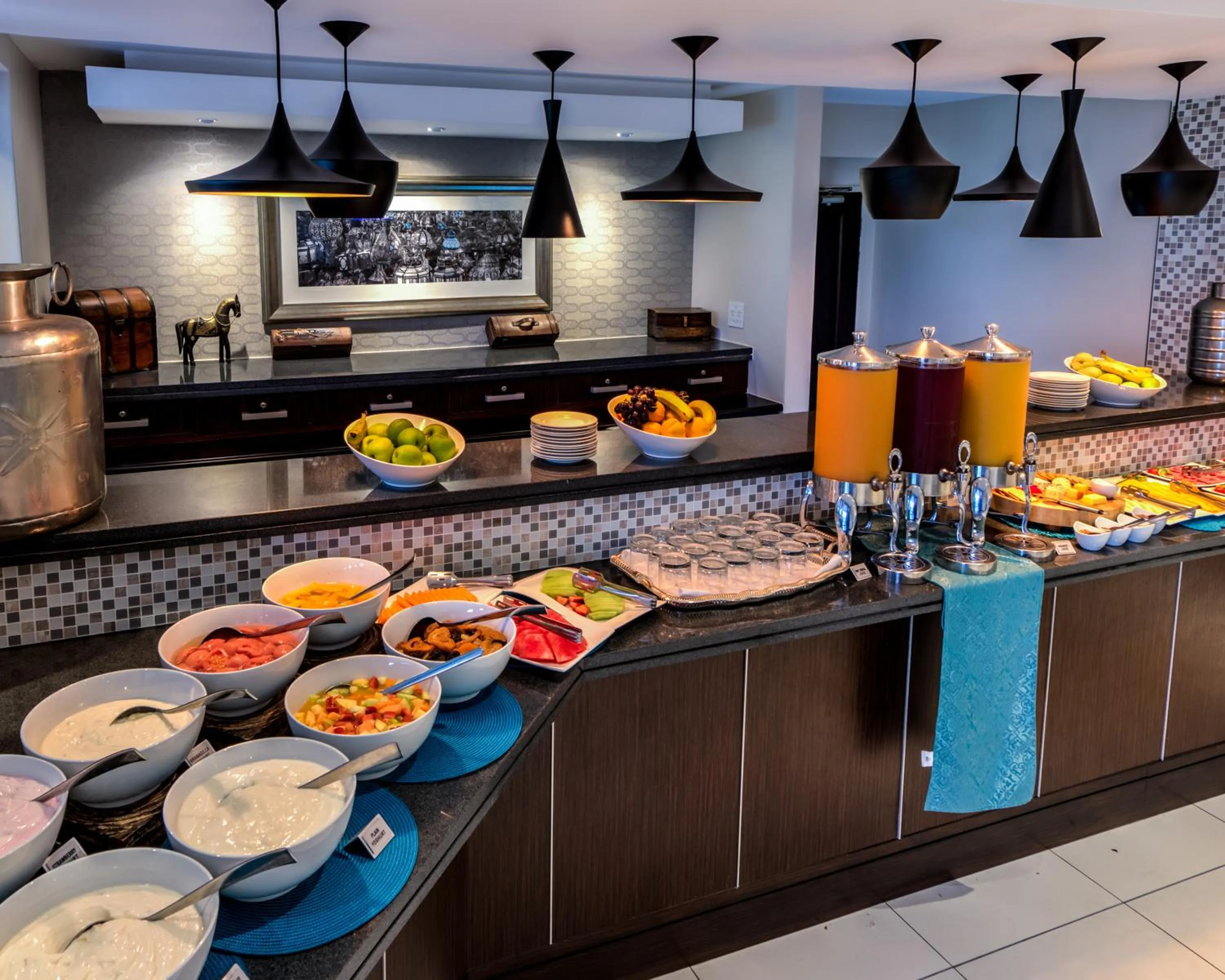 Food and drinks in Town Lodge Polokwane