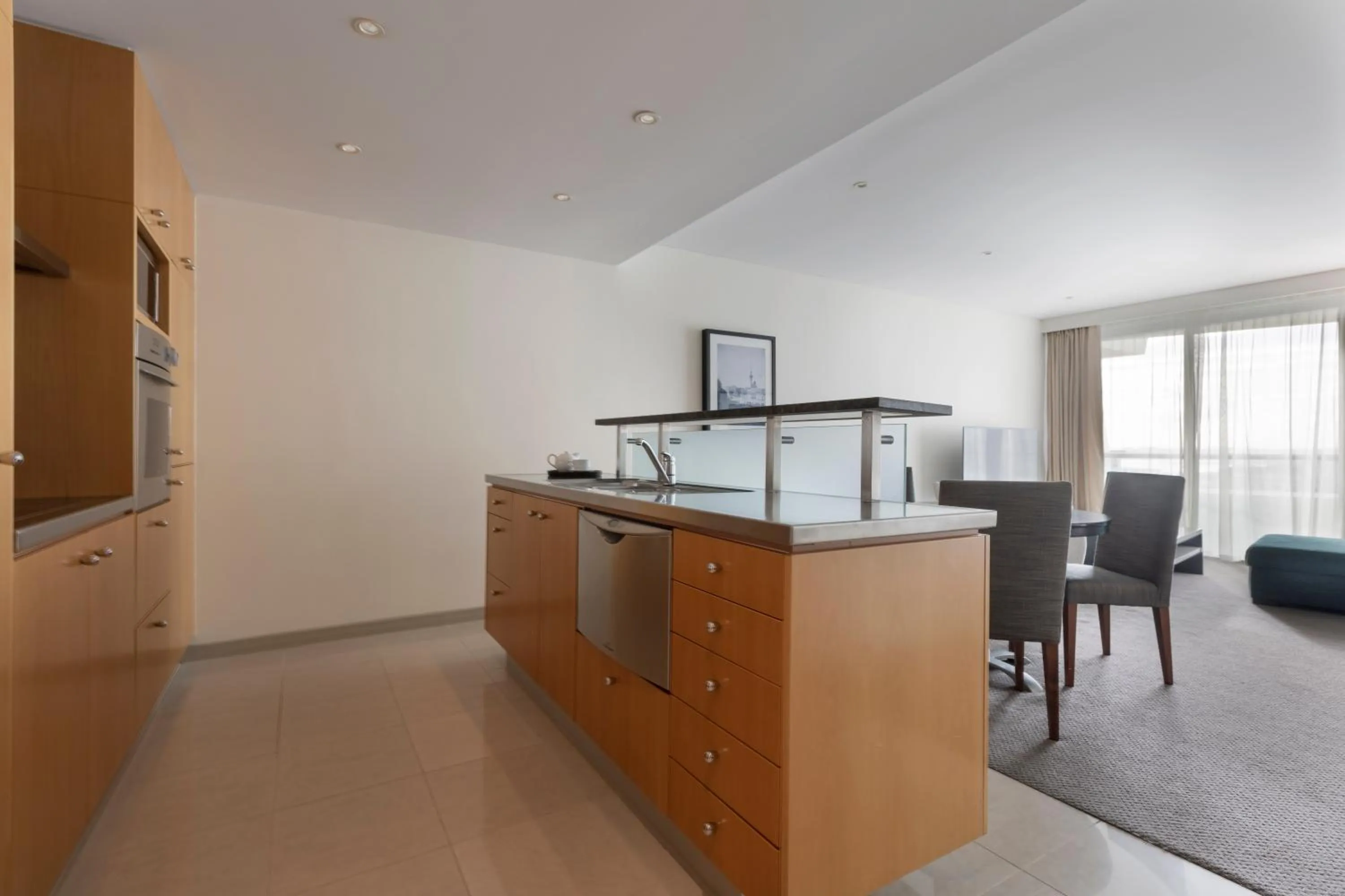 Kitchen or kitchenette in Pullman Auckland Hotel & Apartments
