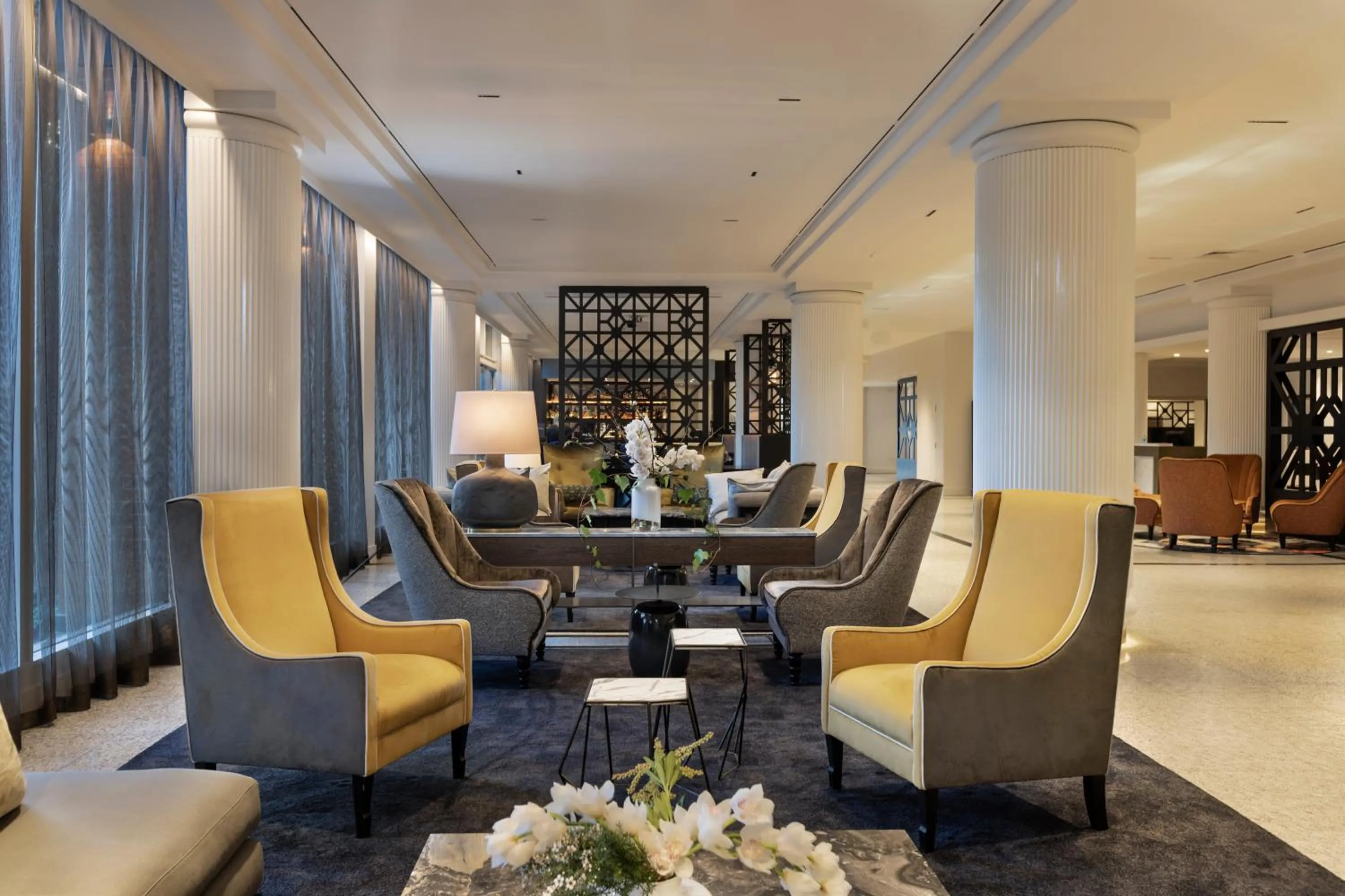 Lobby or reception in Pullman Auckland Hotel & Apartments