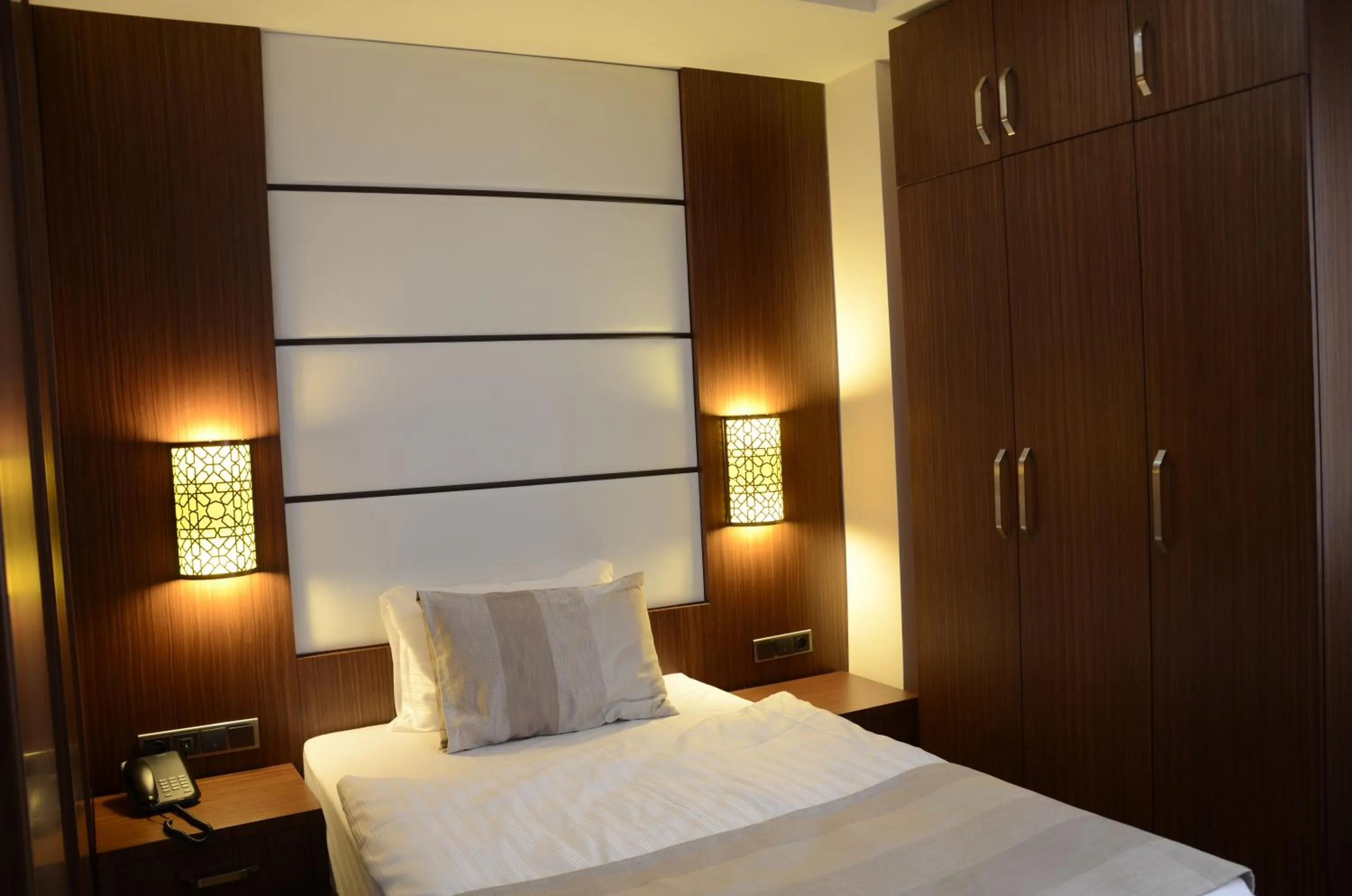 Bed in Safa Royal Museum Hotel