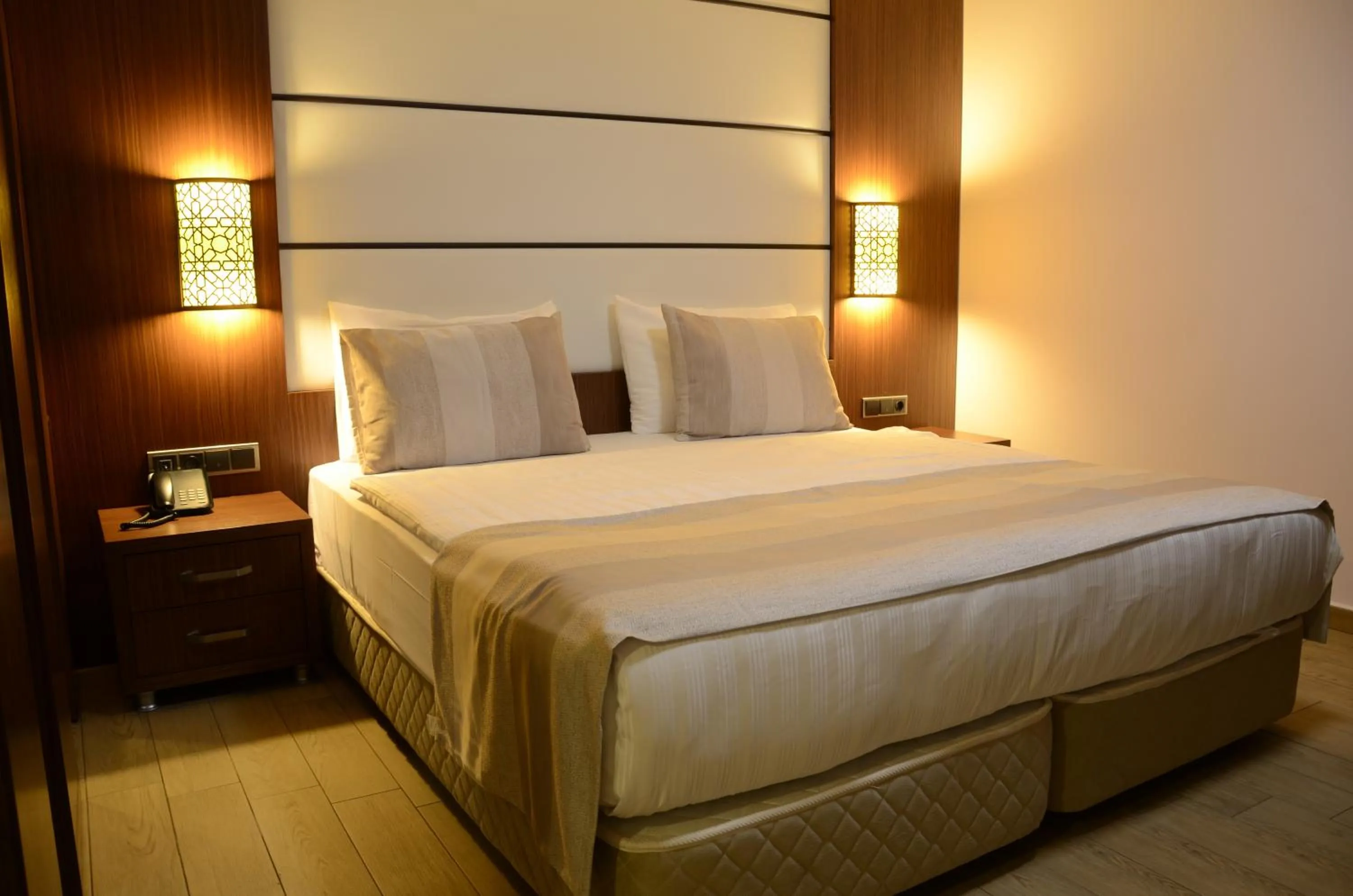 Bed in Safa Royal Museum Hotel