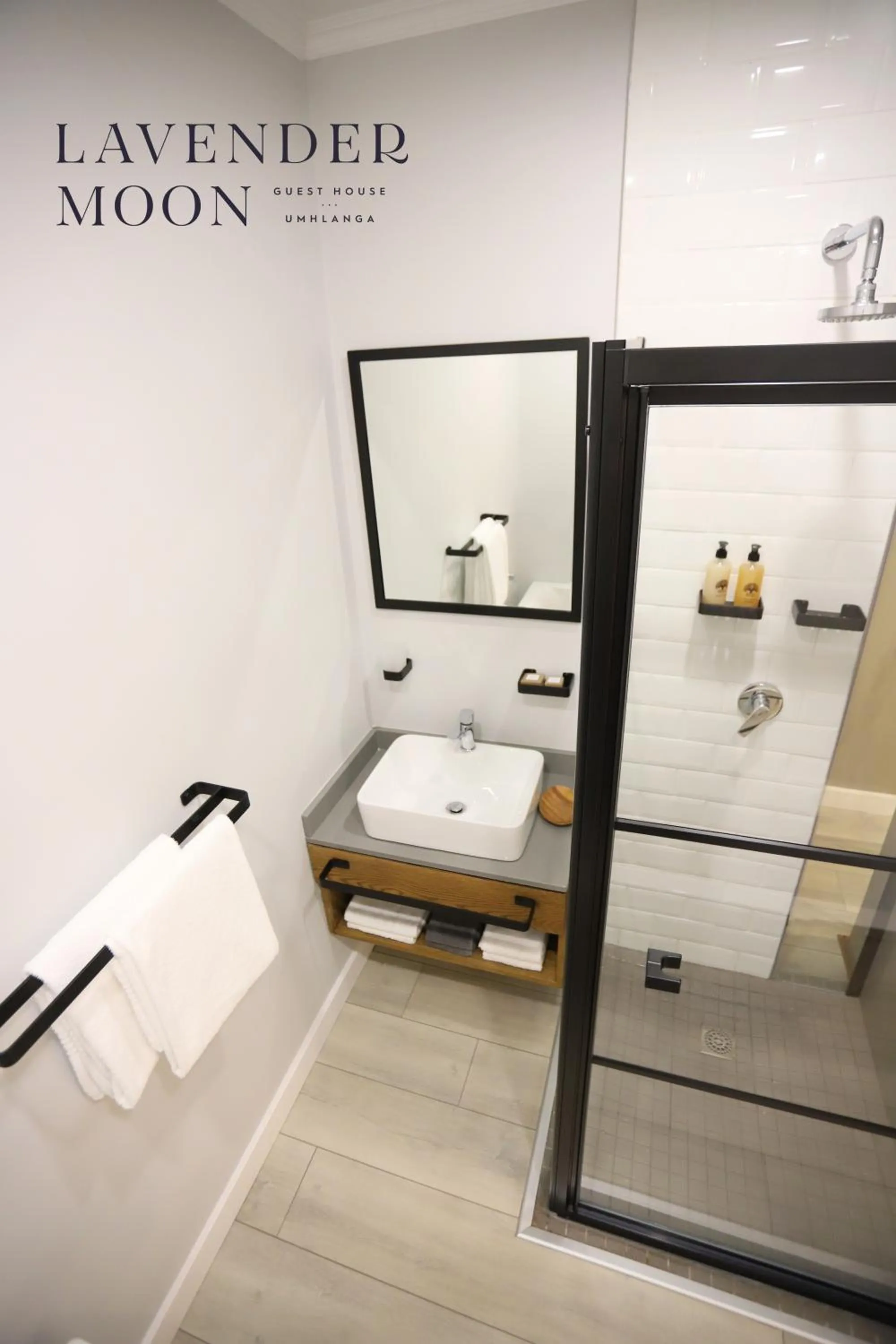 Bathroom in Lavender Moon Guest House