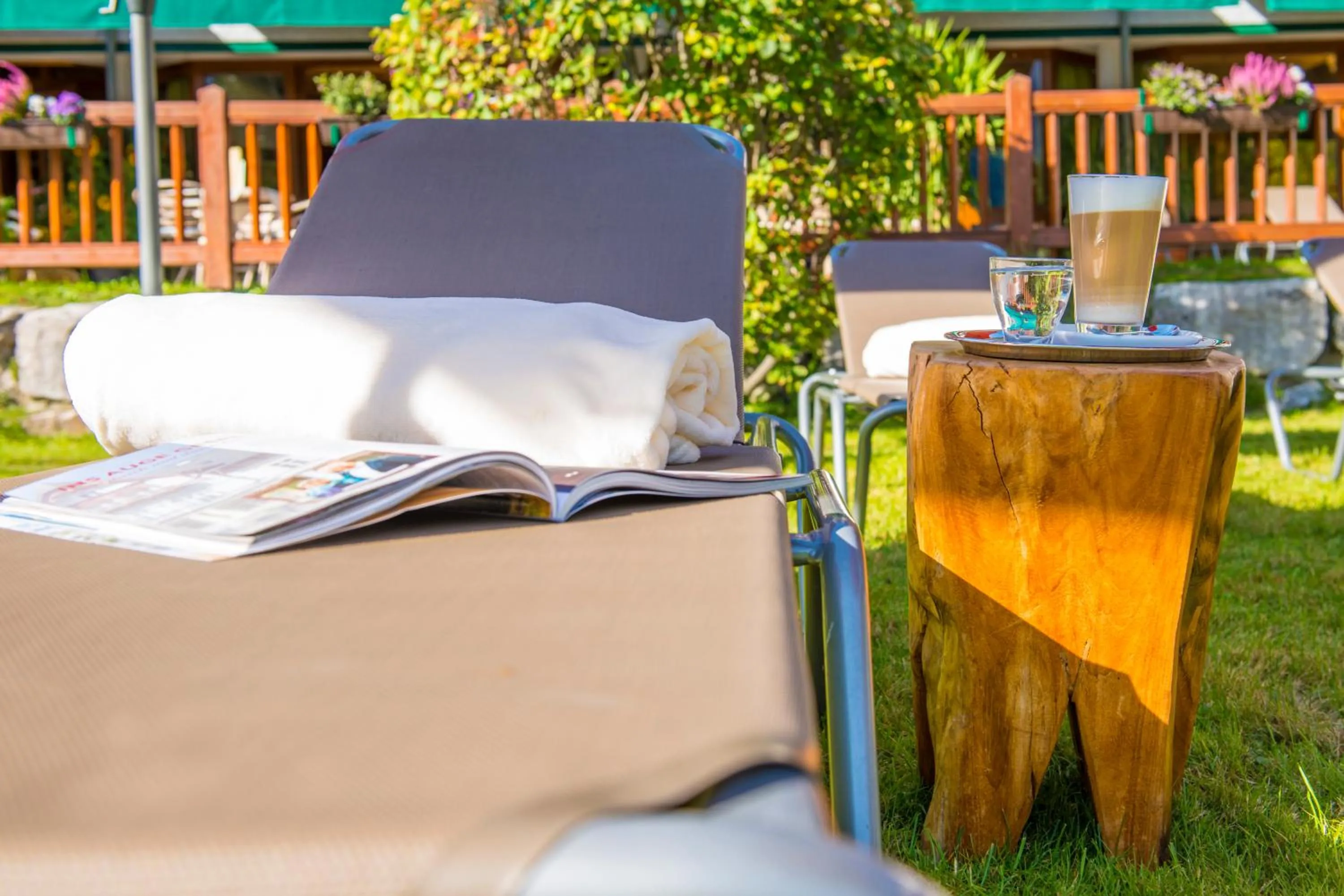 Garden in Hotel Das Gastein - ganzjährig inklusive Alpentherme Gastein & Sommersaison inklusive Gasteiner Bergbahnen