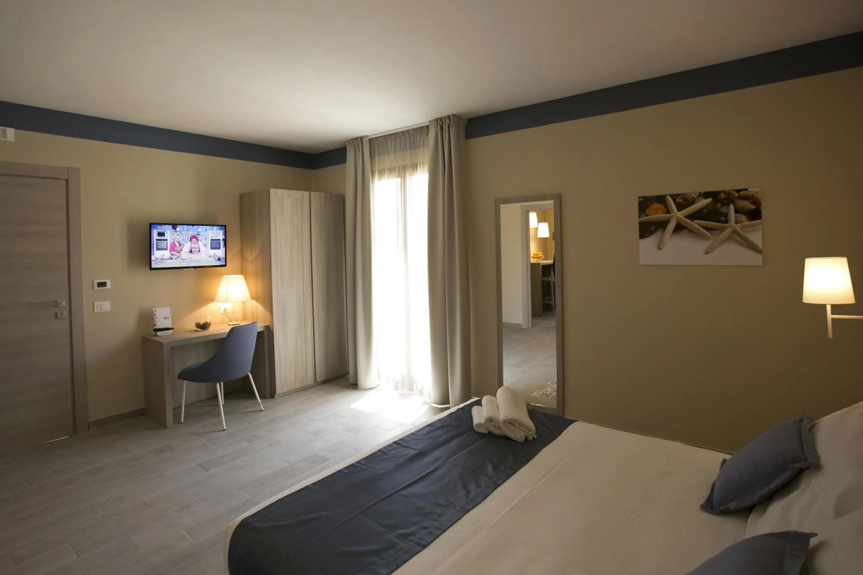 TV and multimedia, Bed in Map holiday residence