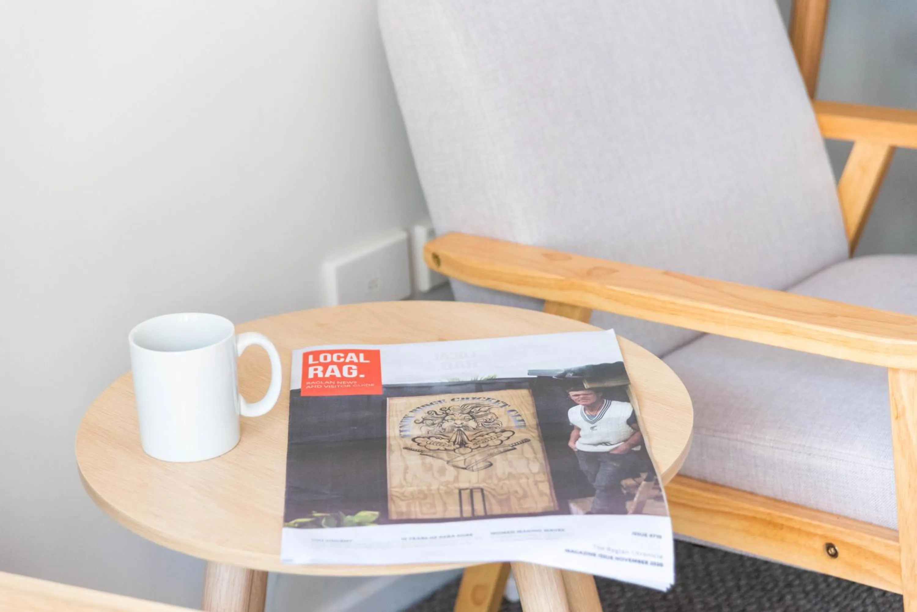 Decorative detail in Raglan Sunset Motel and Conference Venue