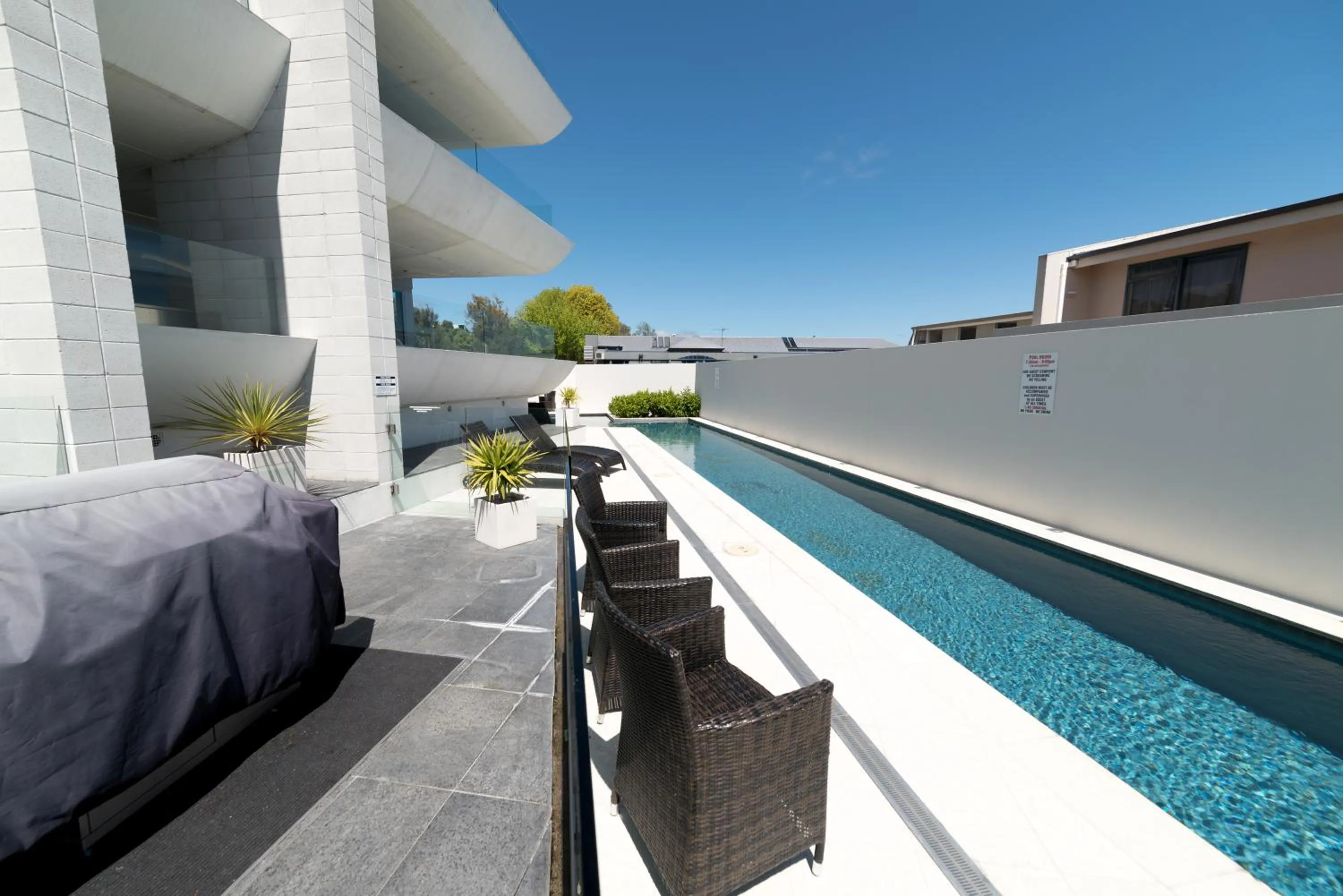 Swimming pool in Sacred Waters Taupo