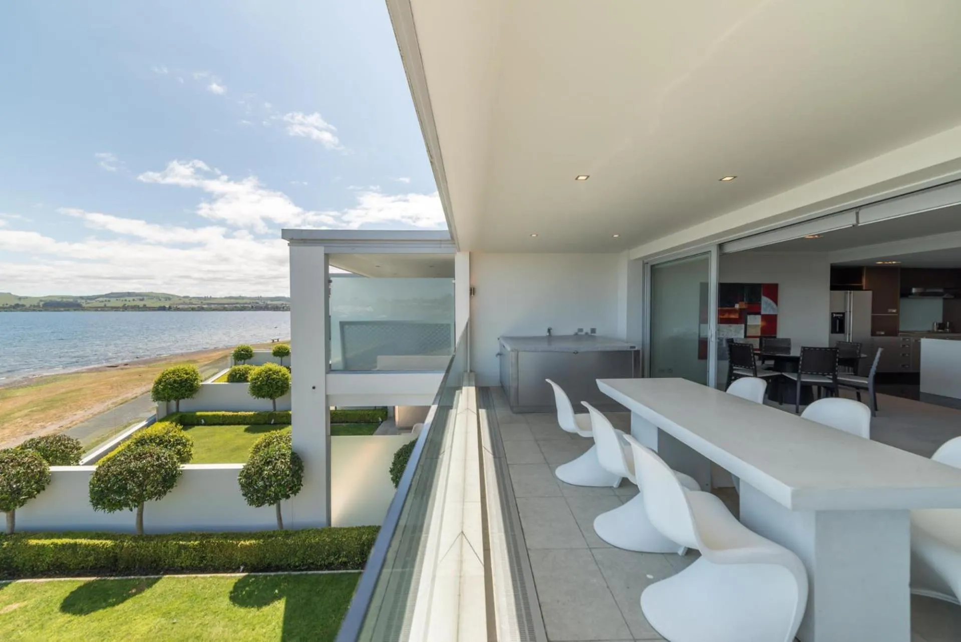 Balcony/Terrace in Sacred Waters Taupo