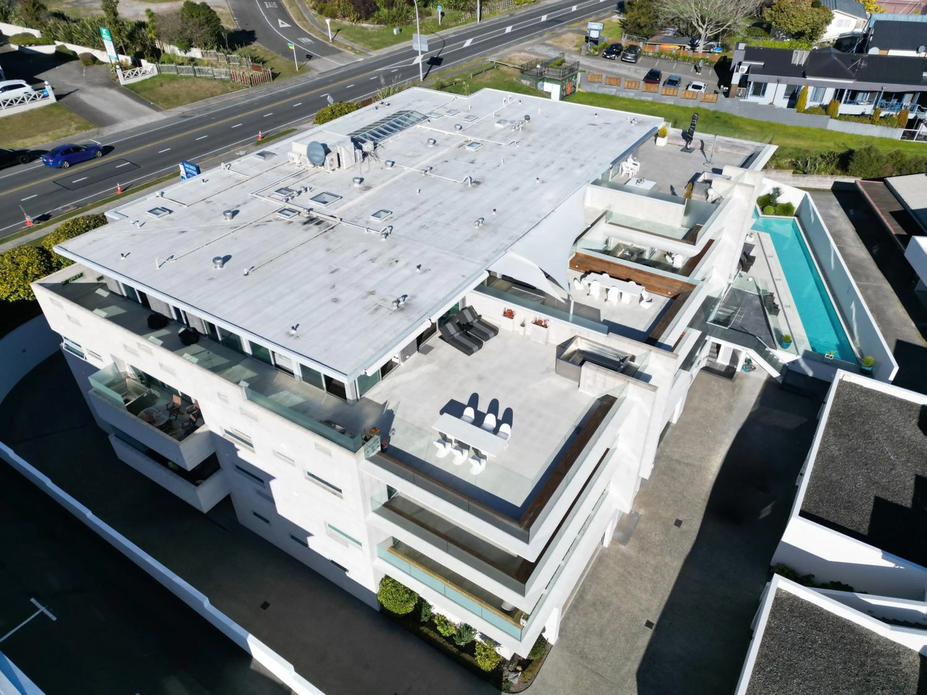 Property building in Sacred Waters Taupo