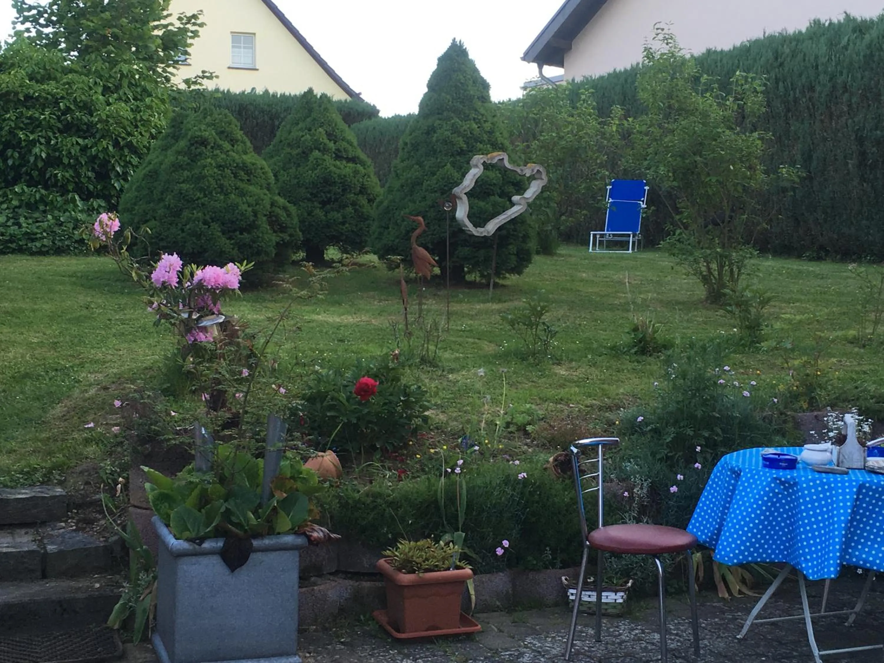 Garden in The Place After the Race B&B