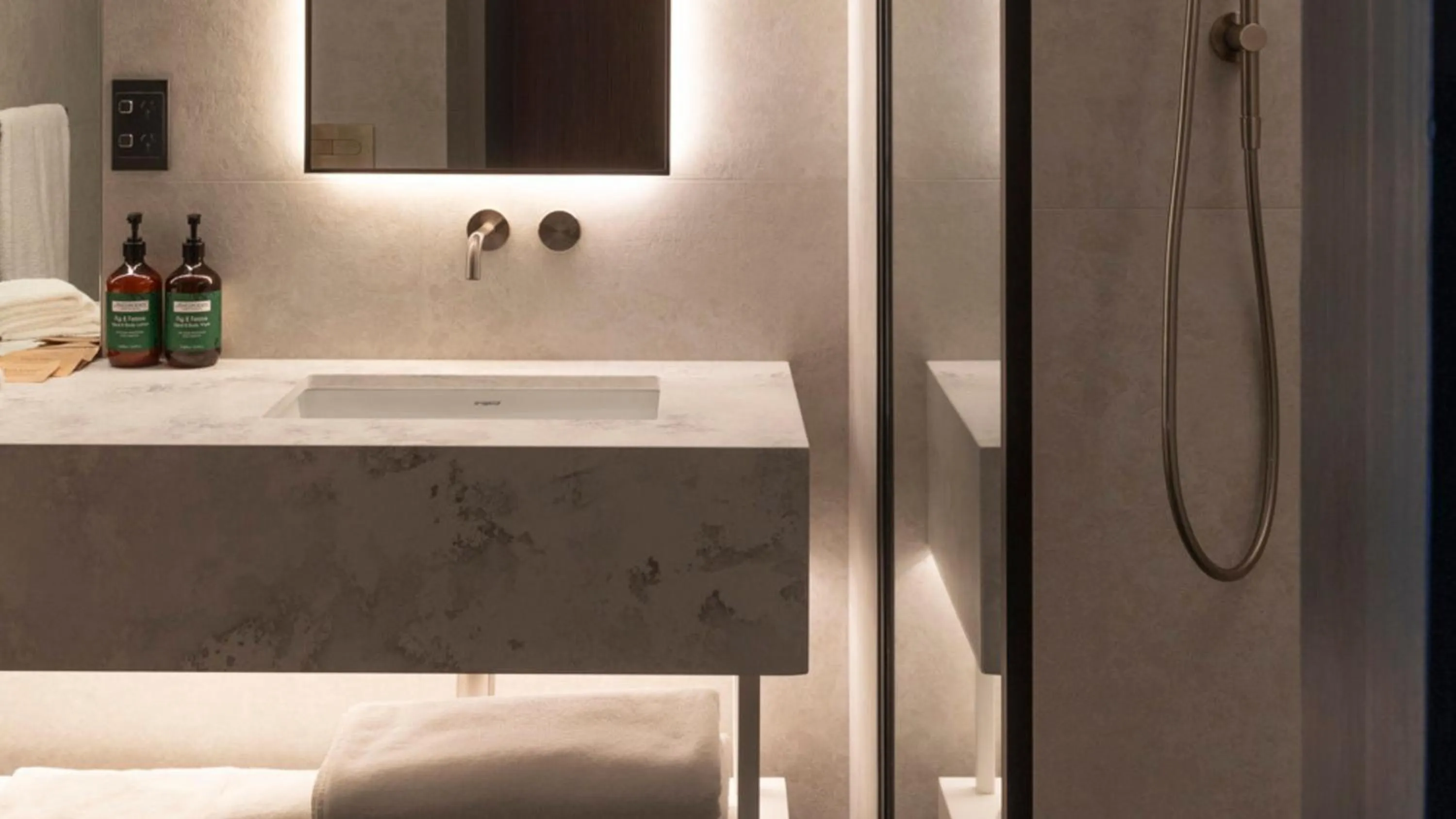 Bathroom in Crowne Plaza Auckland by IHG