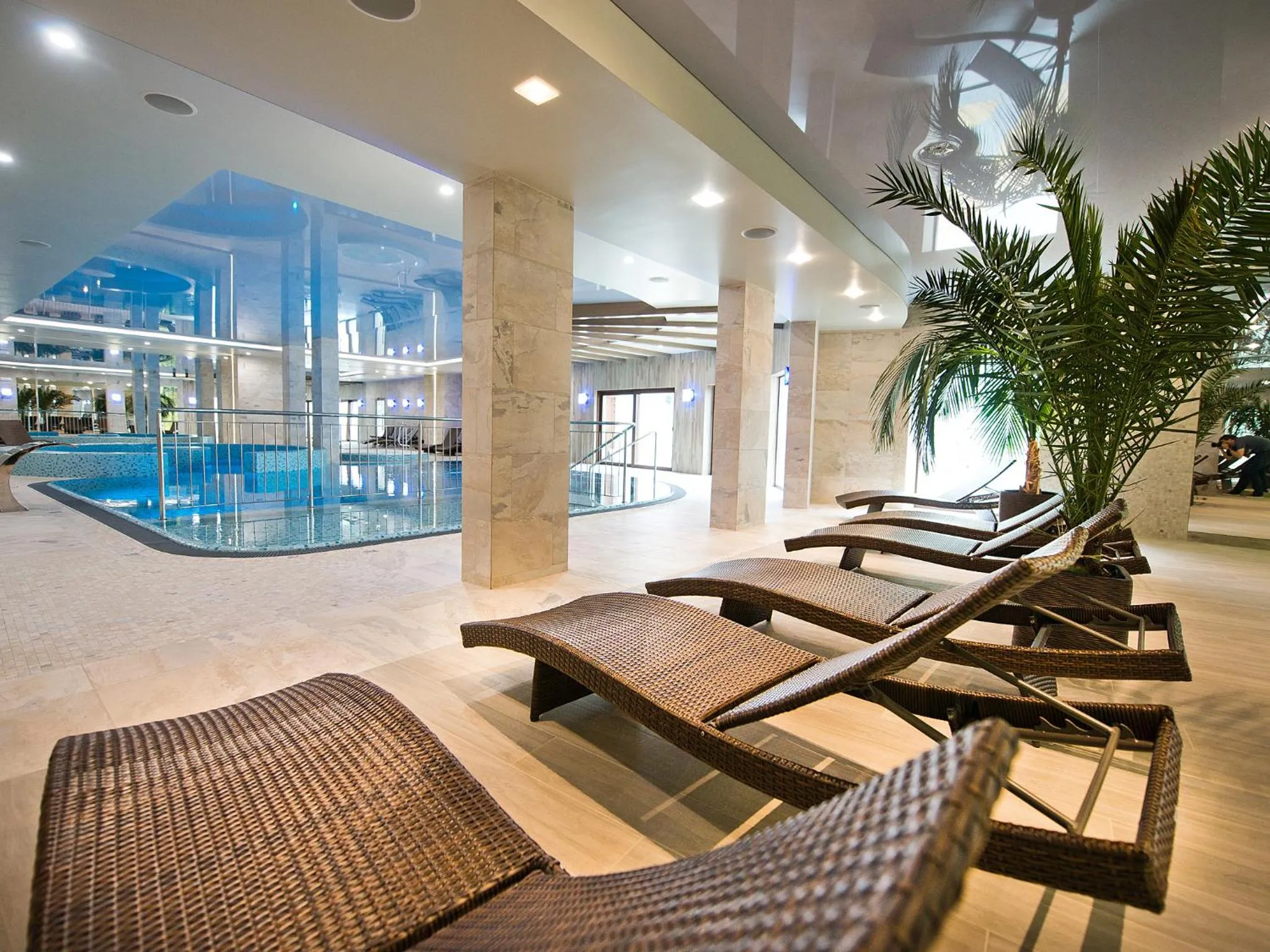 Hot Tub in Hotel Molo Resort